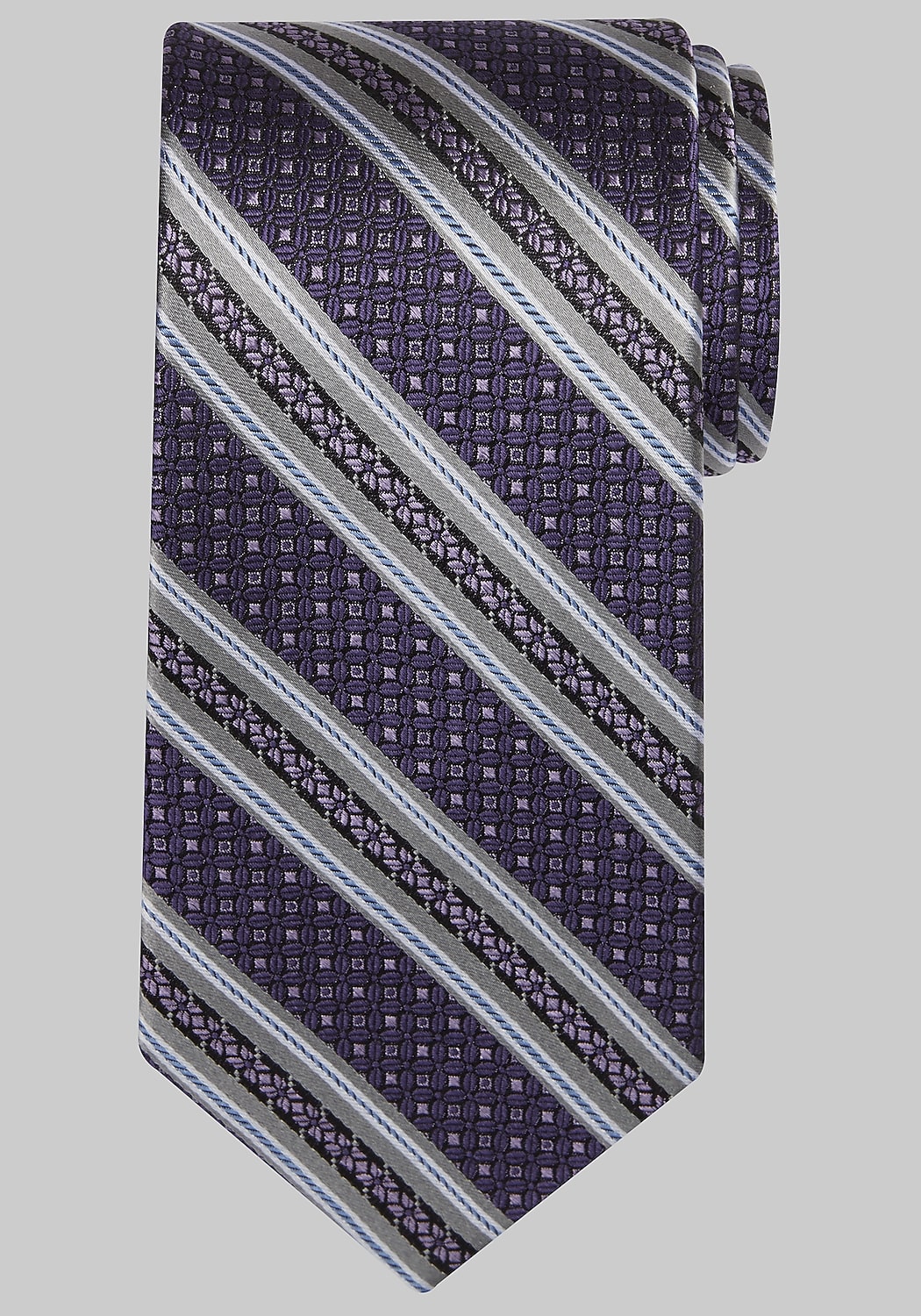 Reserve Collection Textured Stripe Tie CLEARANCE