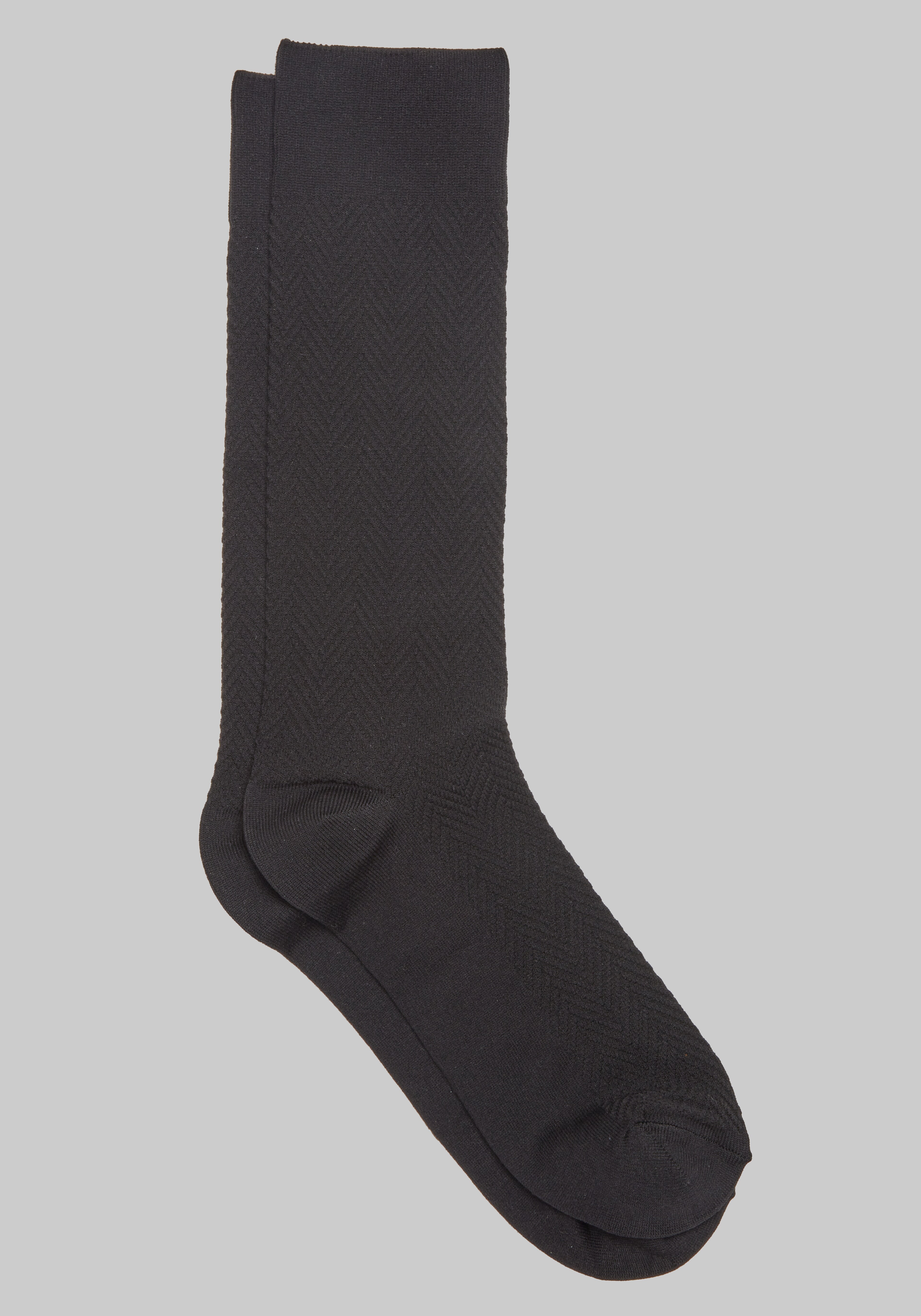 Jos. A. Bank Herringbone Microfiber Tuxedo Socks