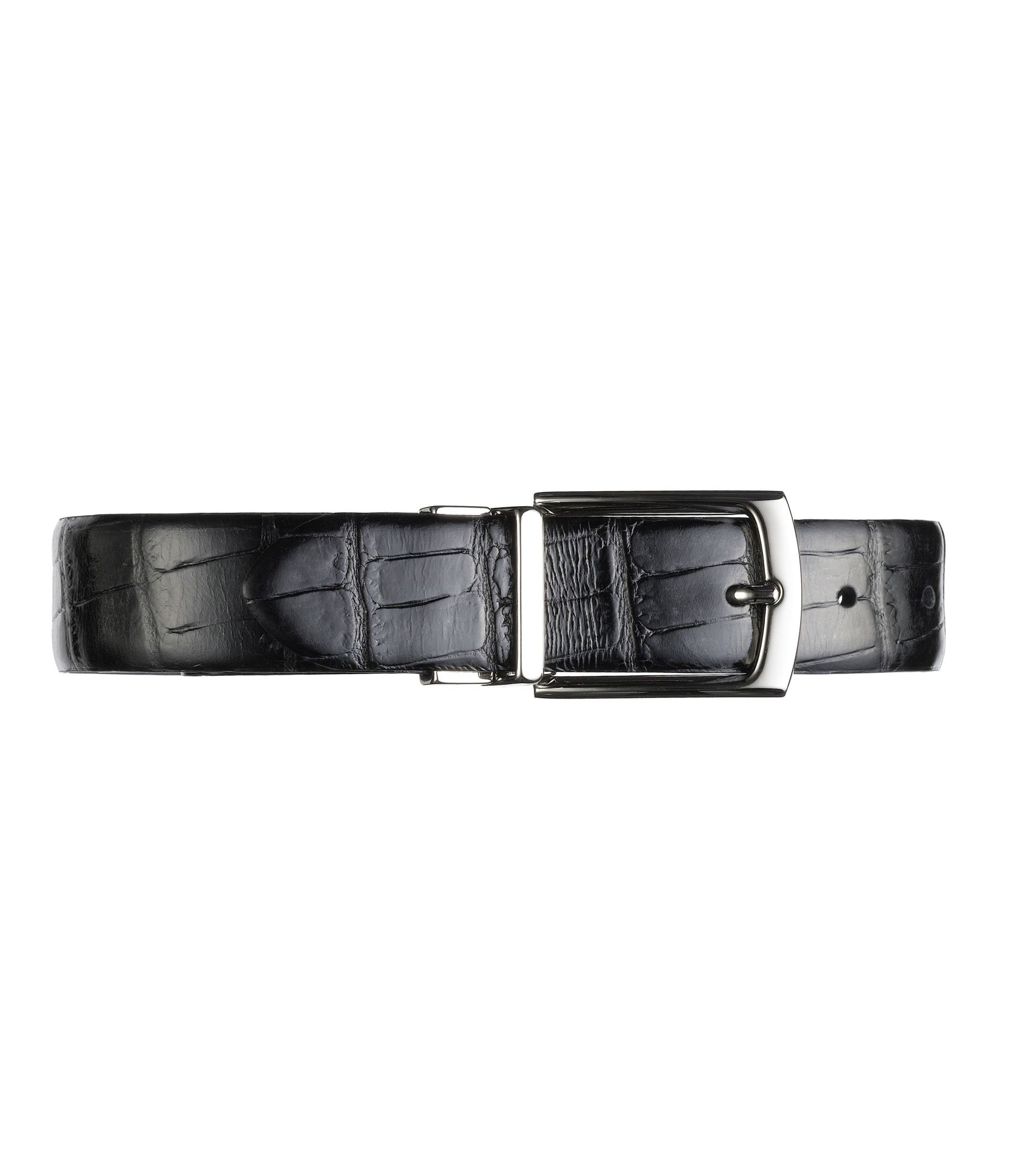 Black and Brown Metro Design Leather Men's Formal Belts