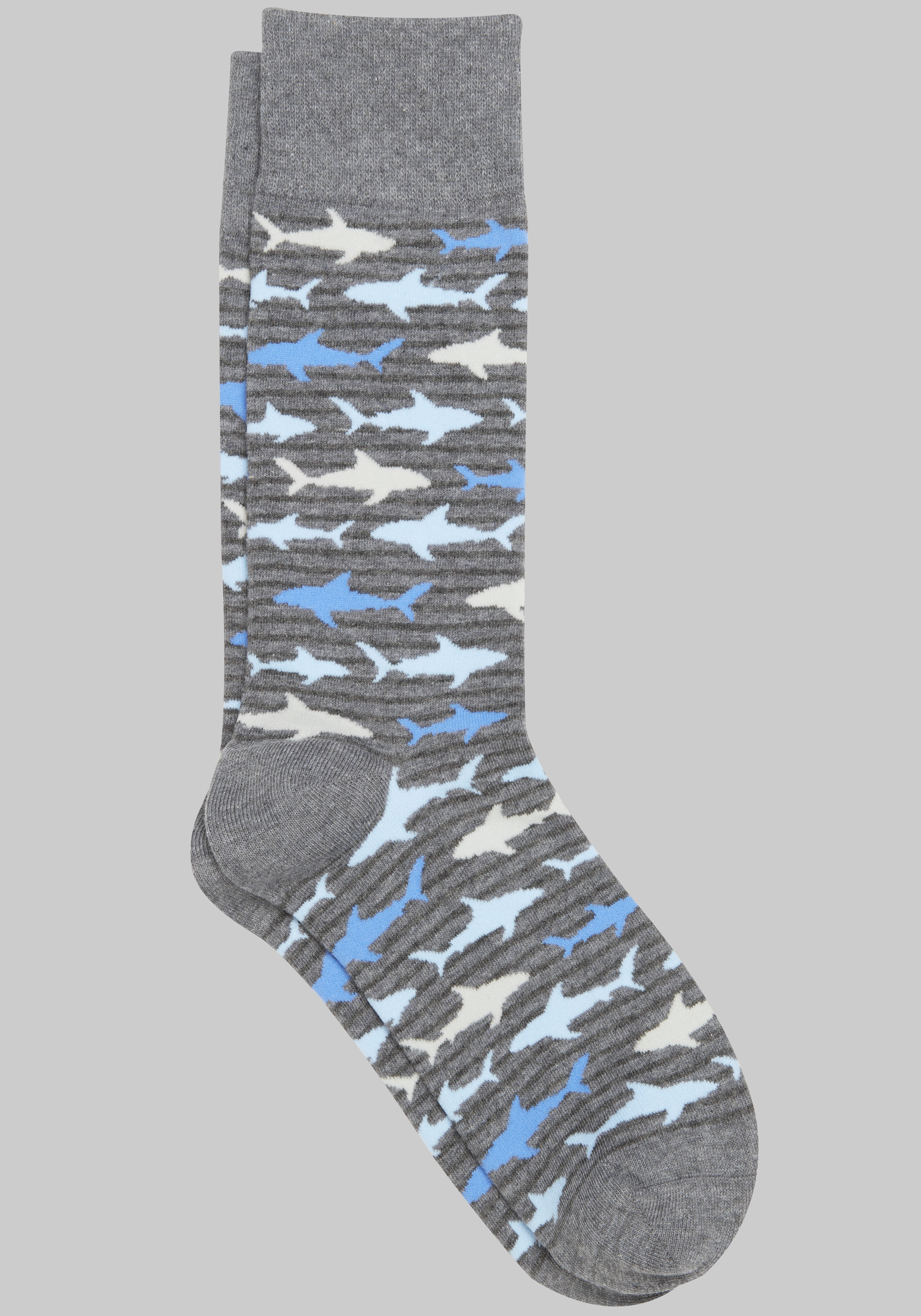 Men's Accessories, Jos. A. Bank Shark Socks - Jos A Bank