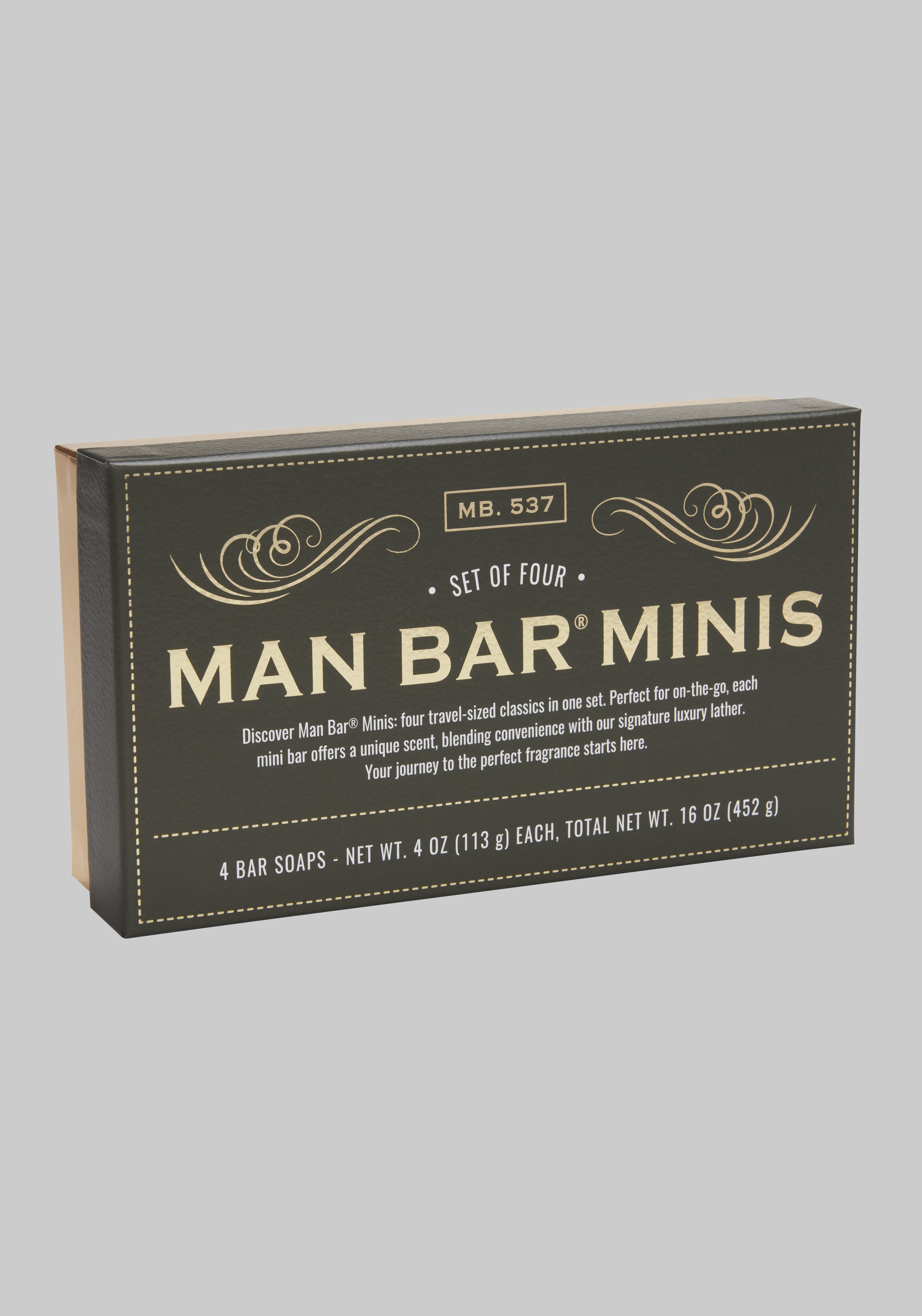 Men's Accessories, Man Bar Minis, 4-Pack - Jos A Bank