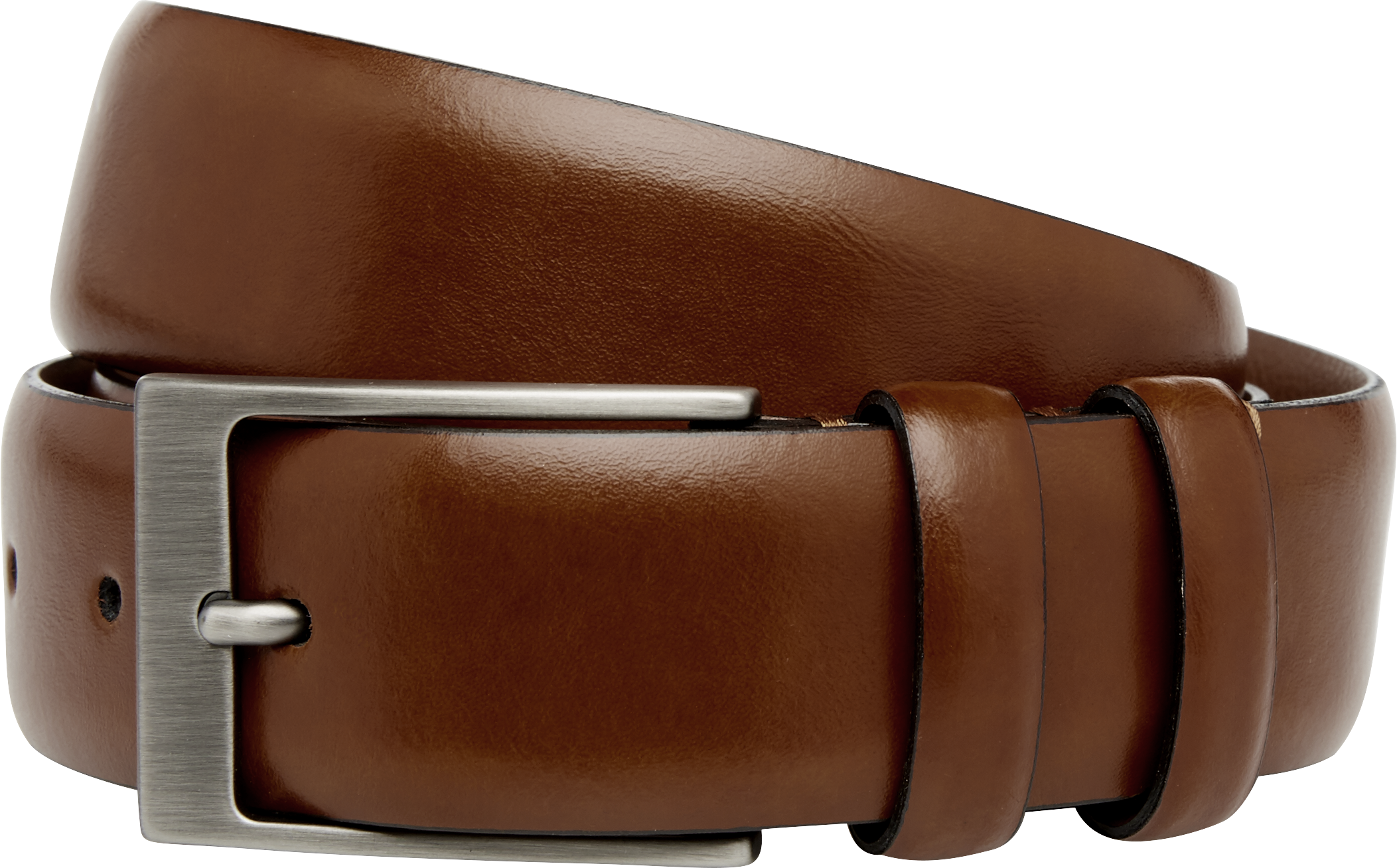 Soft Printed Grain Calfskin Man's Reversible Belt