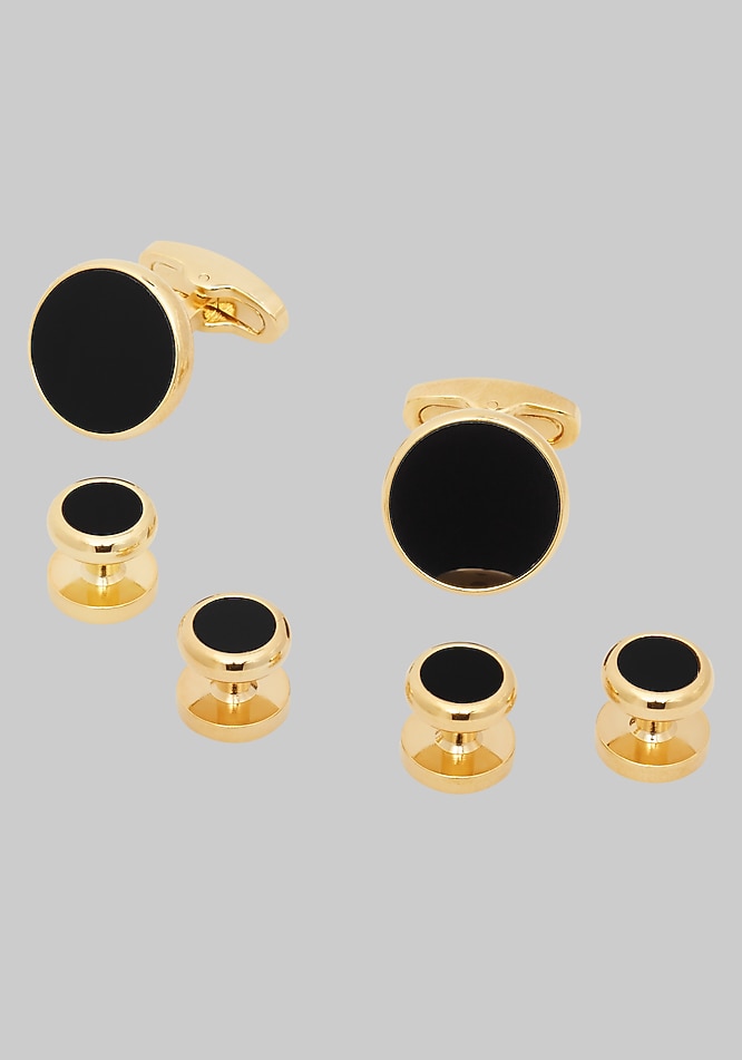 Jos. A. Bank Onyx Cufflink & Studs Set - Jos. A. Bank Accessories