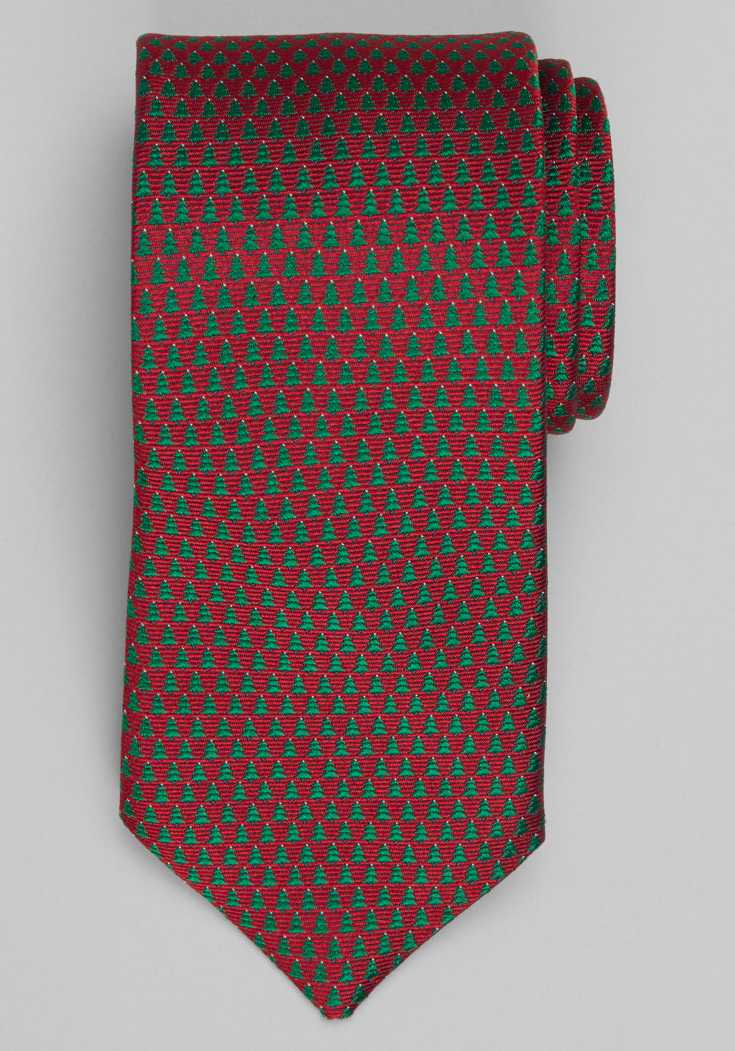 Men's New!, Jos. A. Bank Mini Christmas Tree Tie - Jos A Bank