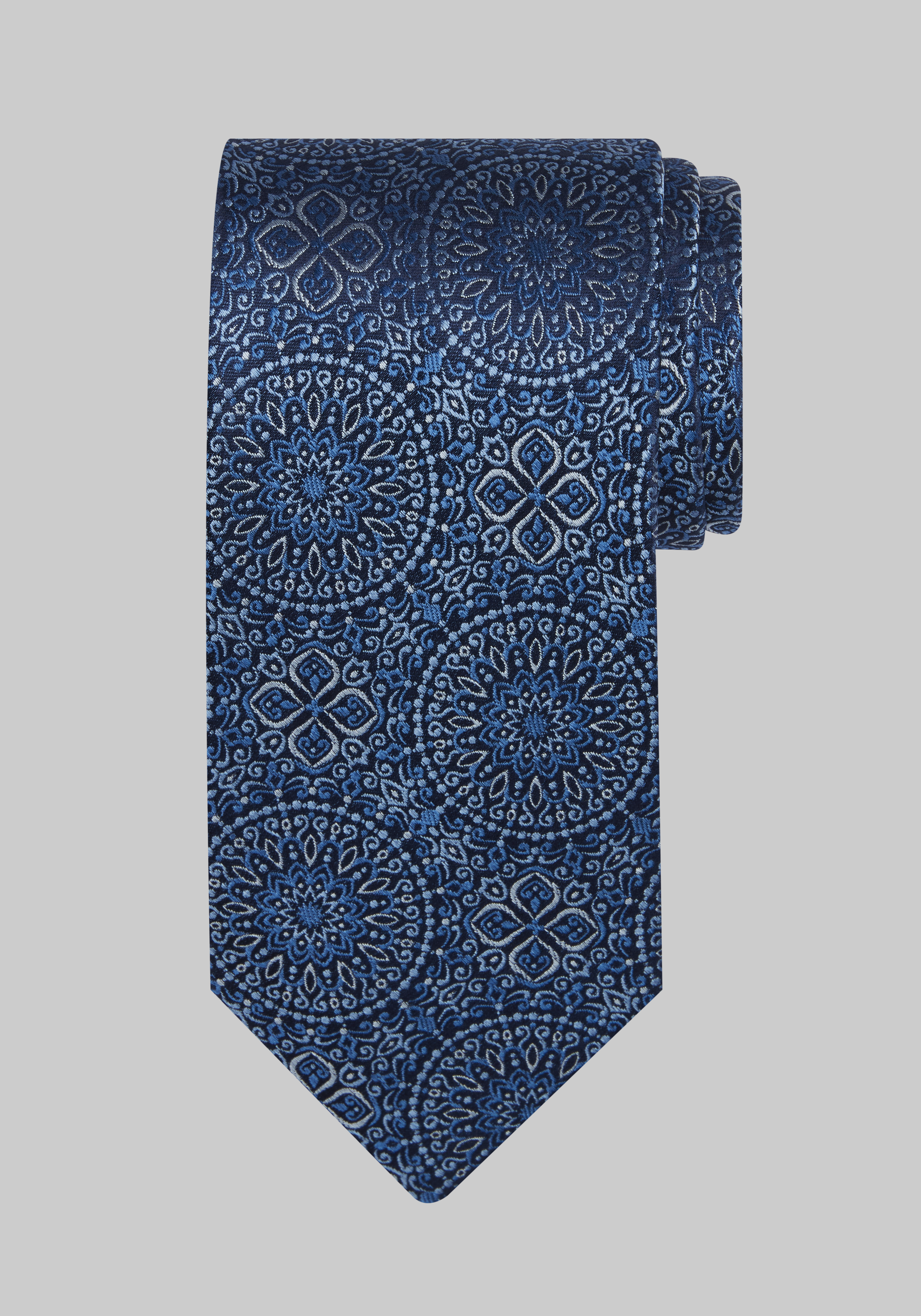 Men's CLEARANCE, Reserve Collection Medallion Tie CLEARANCE - Jos A Bank