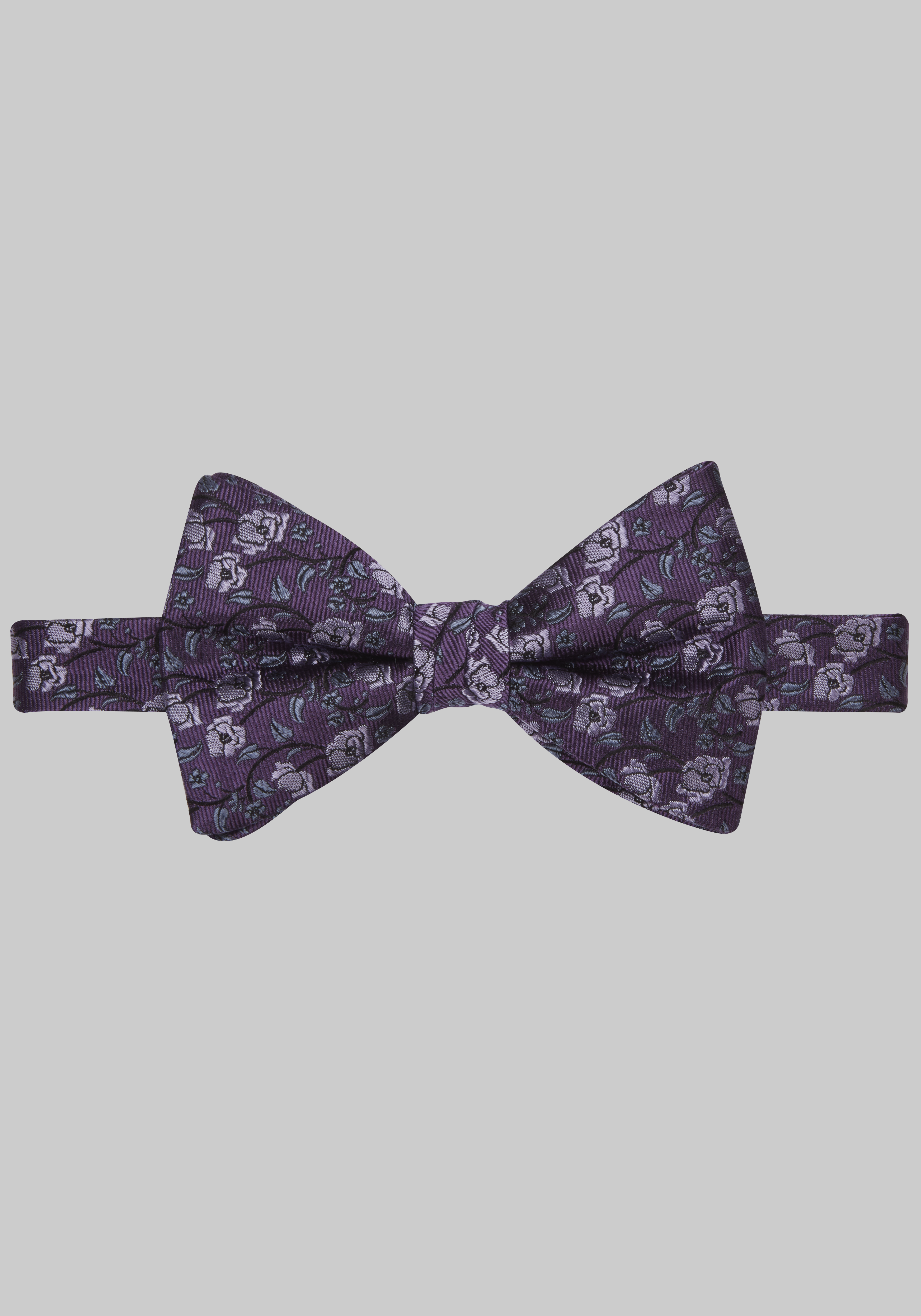 Men's Accessories, Jos. A. Bank Flowers On The Vine Pre-Tied Bow Tie - Jos A Bank