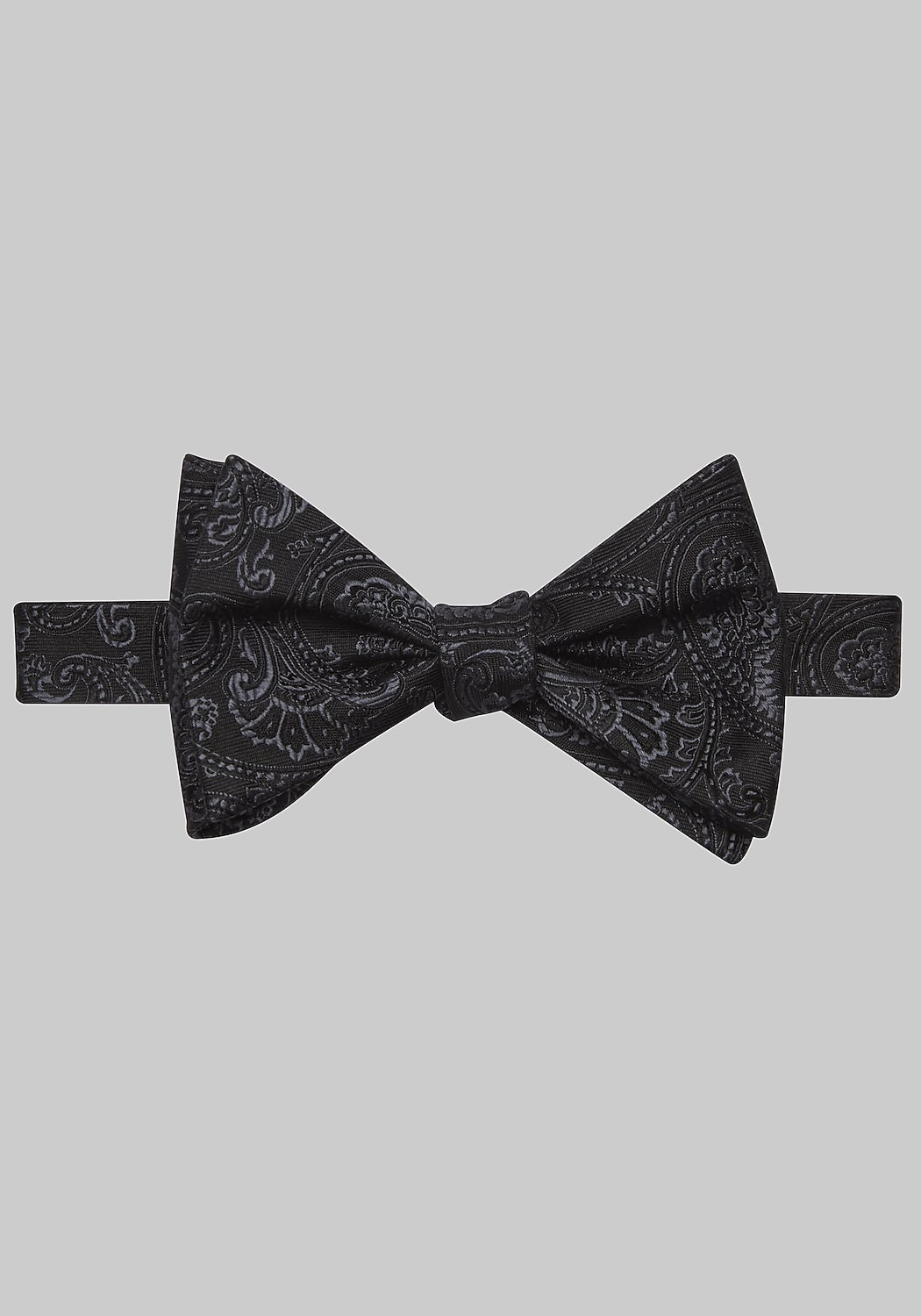 Jos. A. Bank Tonal Paisley Satin Self-Tie Bow Tie CLEARANCE