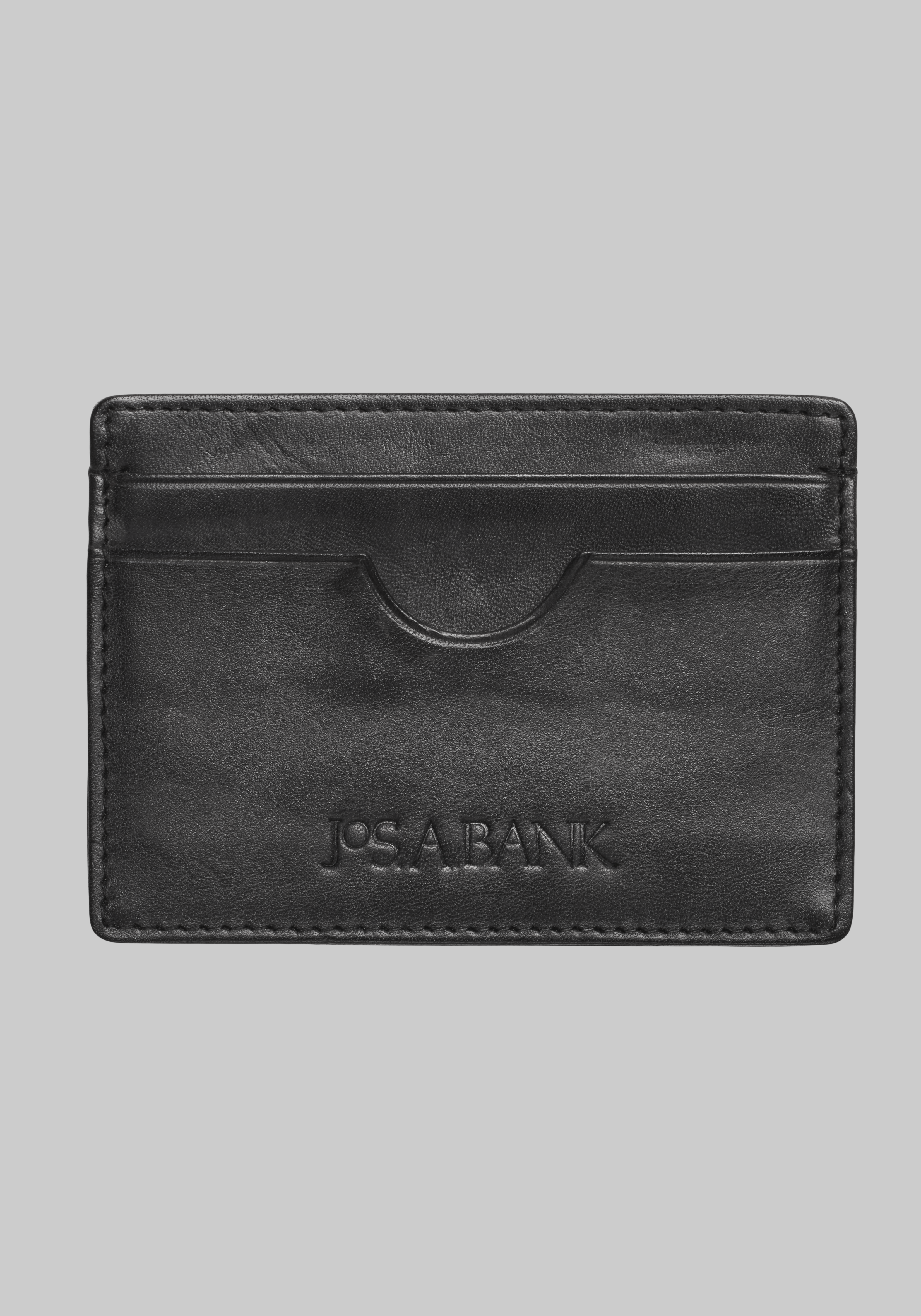 Jos. A. Bank Compact Leather Card Case
