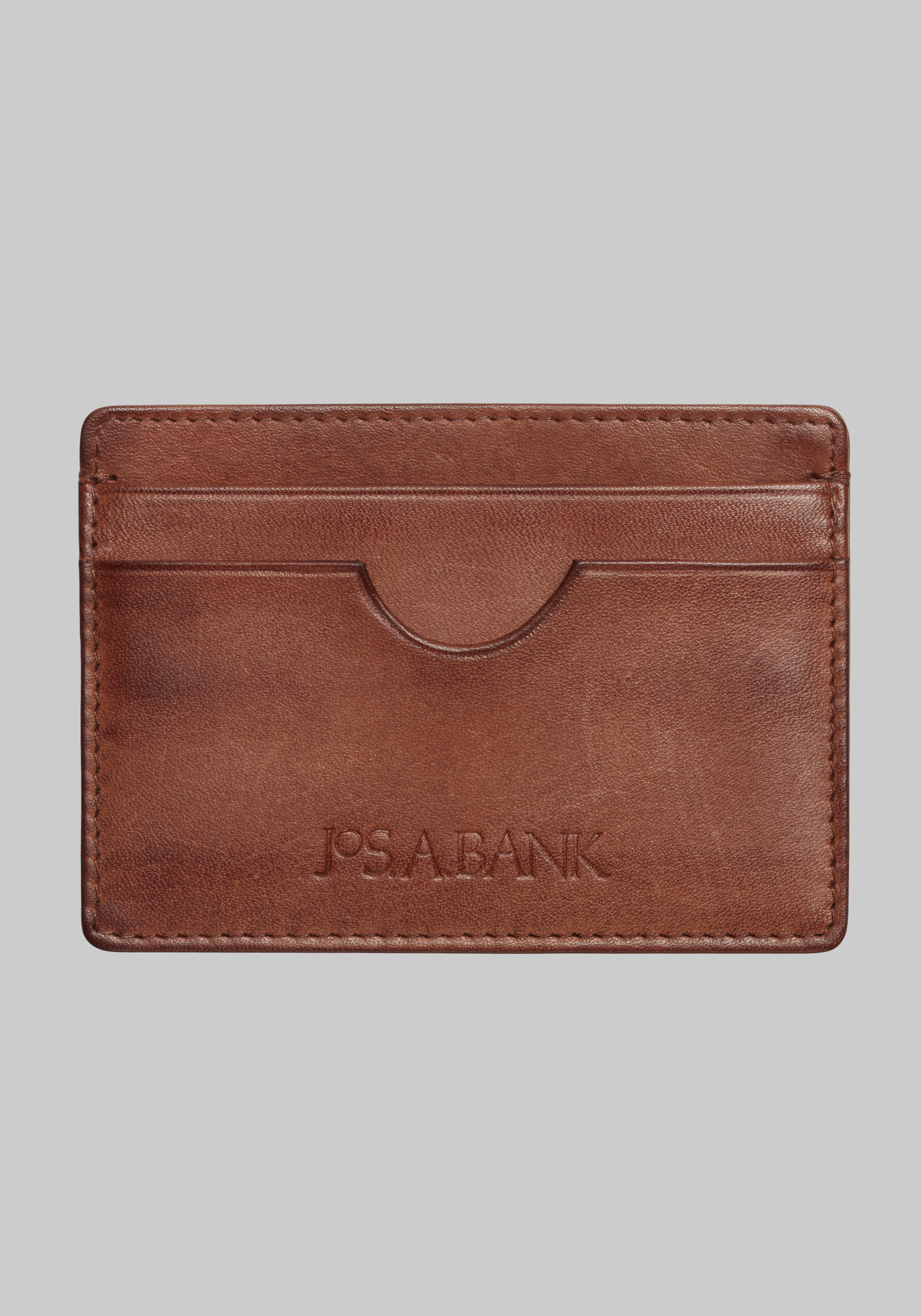 Men's Accessories, Jos. A. Bank Compact Leather Card Case - Jos A Bank