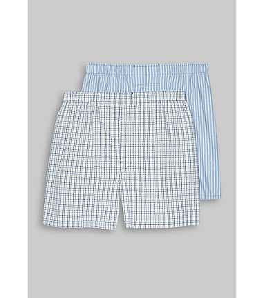 Gap Men's Cotton Boxers Size XXL (42-44) Gray White Stripe Boxer Shorts