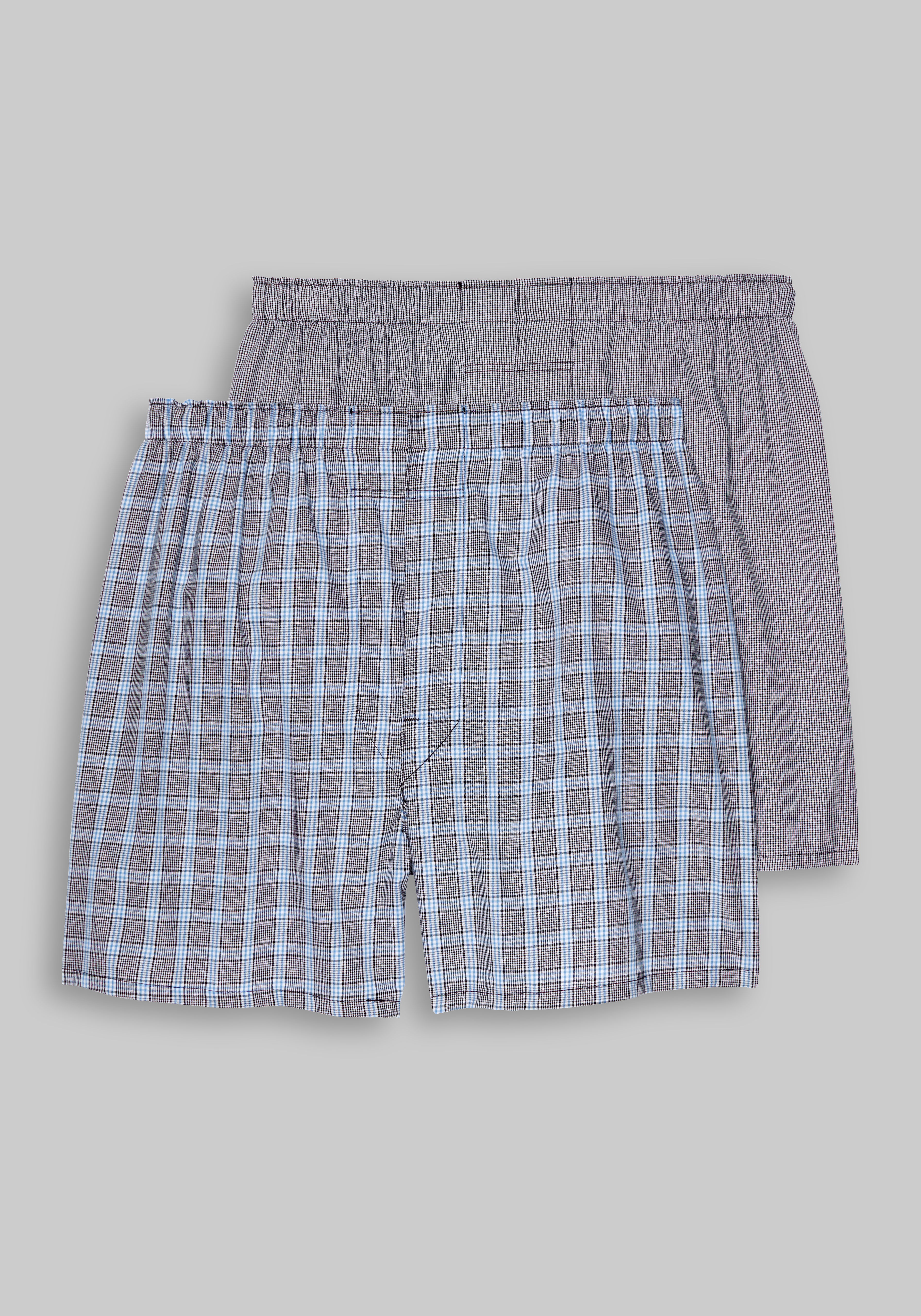 Men's 2 Pack Woven Boxers from Crew Clothing Company