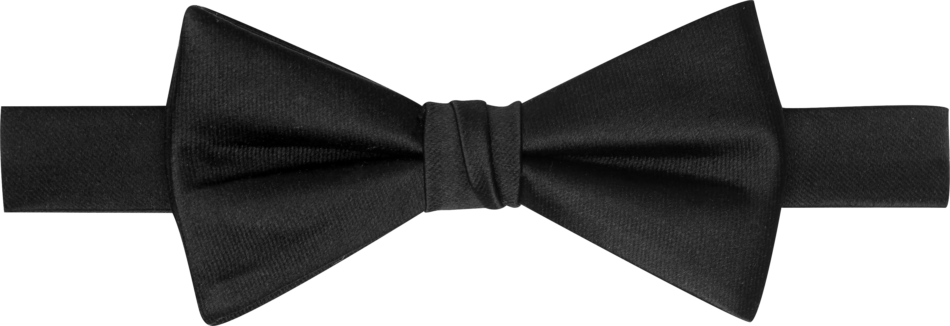 Silk Black Bow Ties