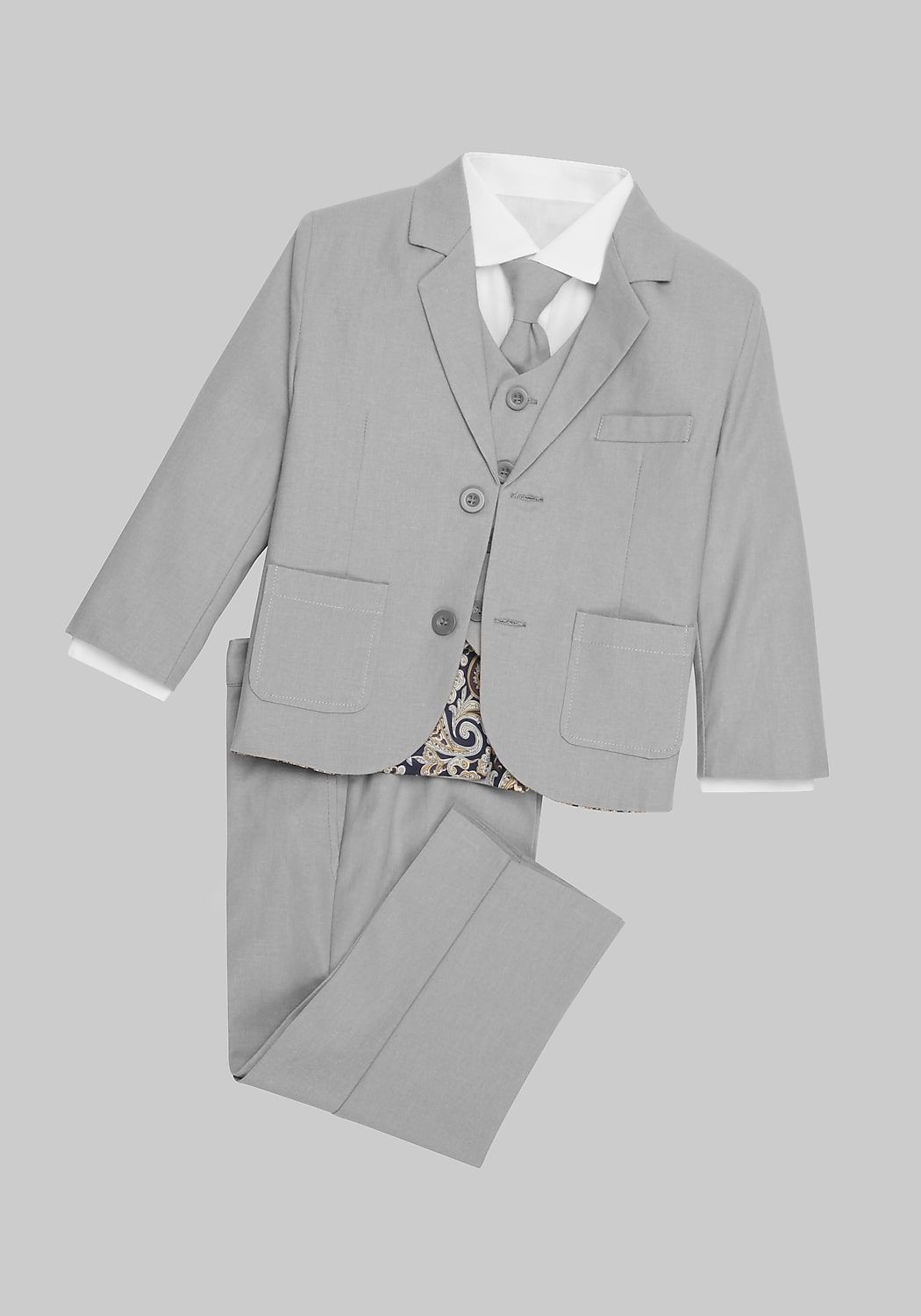 Peanut Butter Collection Joey Safari Linen 5-Piece Suit Set