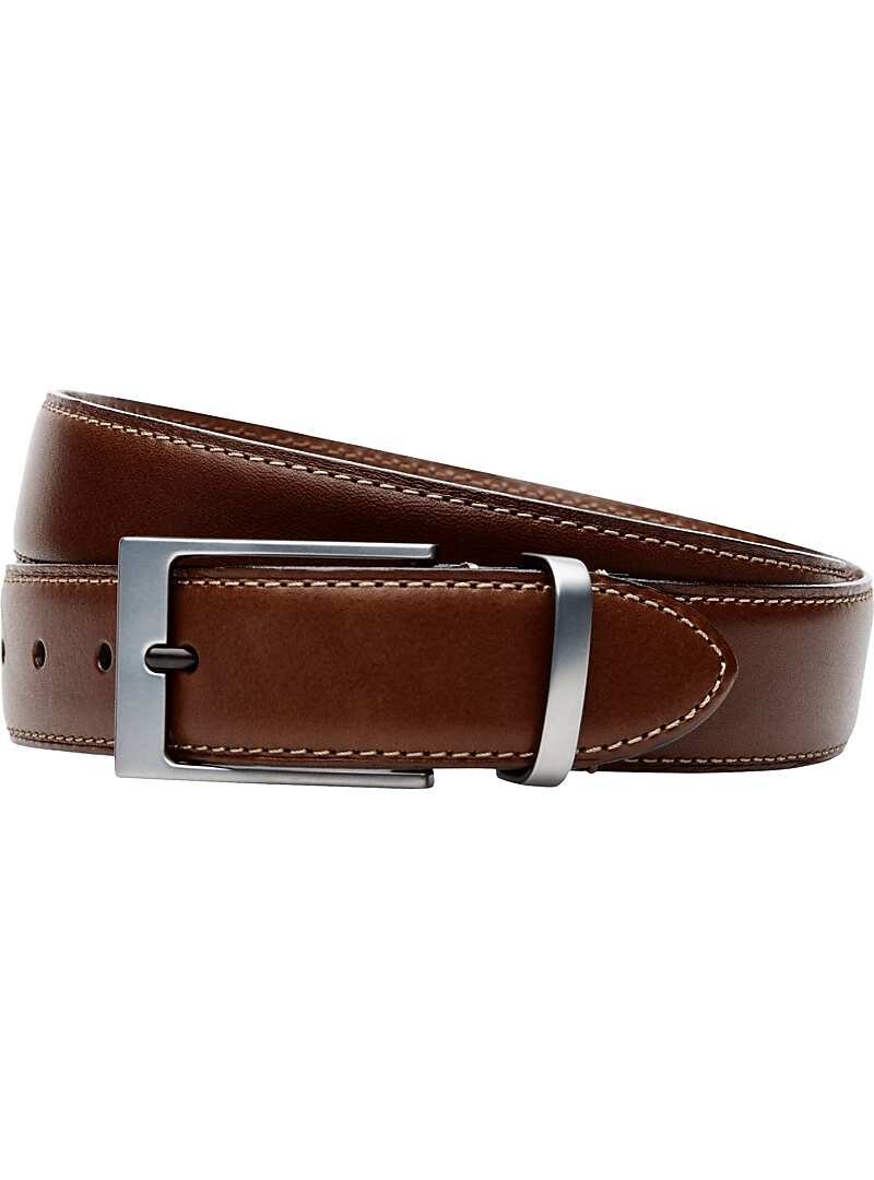Jos. A. Bank Leather Casual Belt - Long - All Big & Tall | Jos A Bank