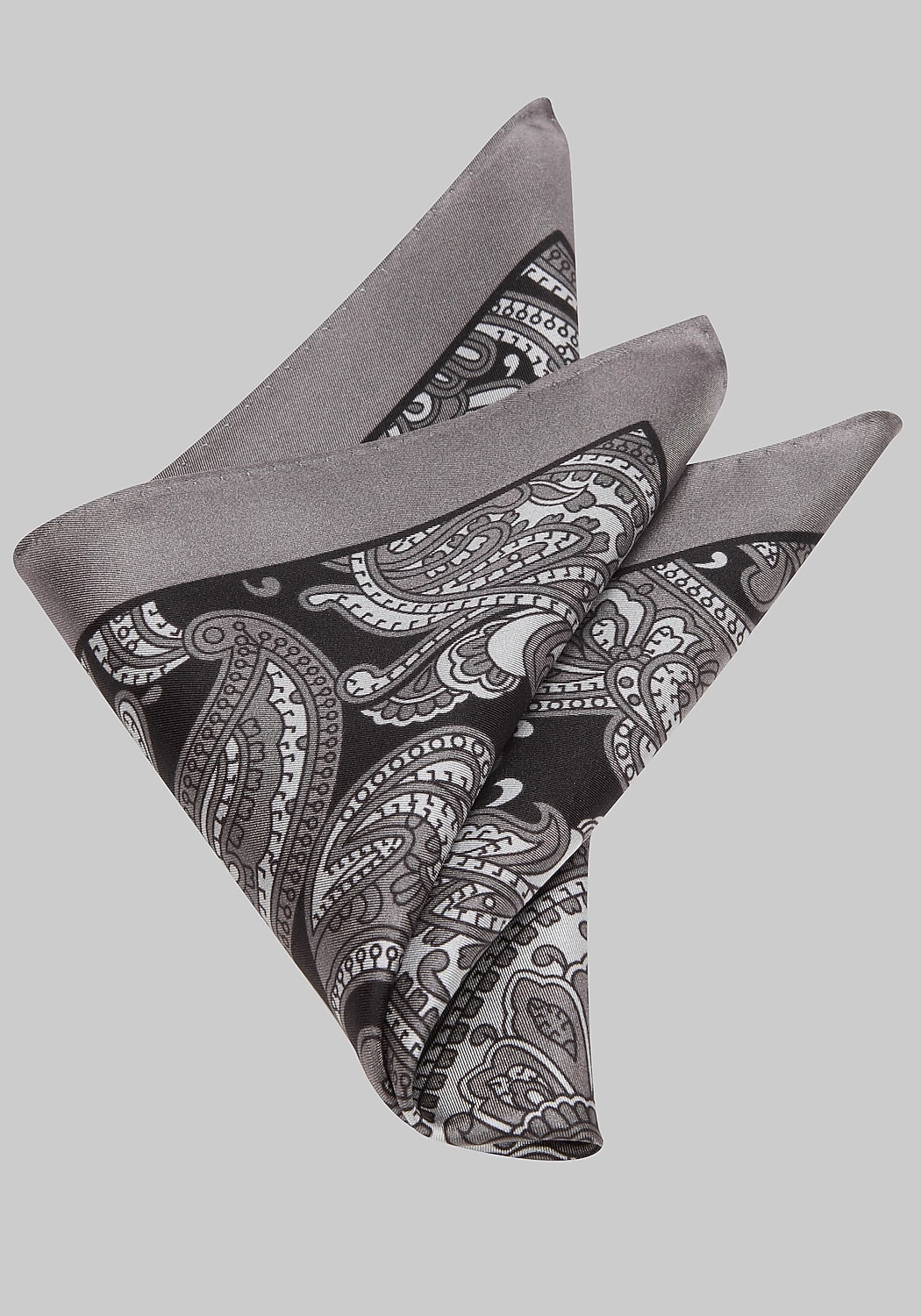 Jos. A. Bank Popping Paisley Silk Pocket Square CLEARANCE