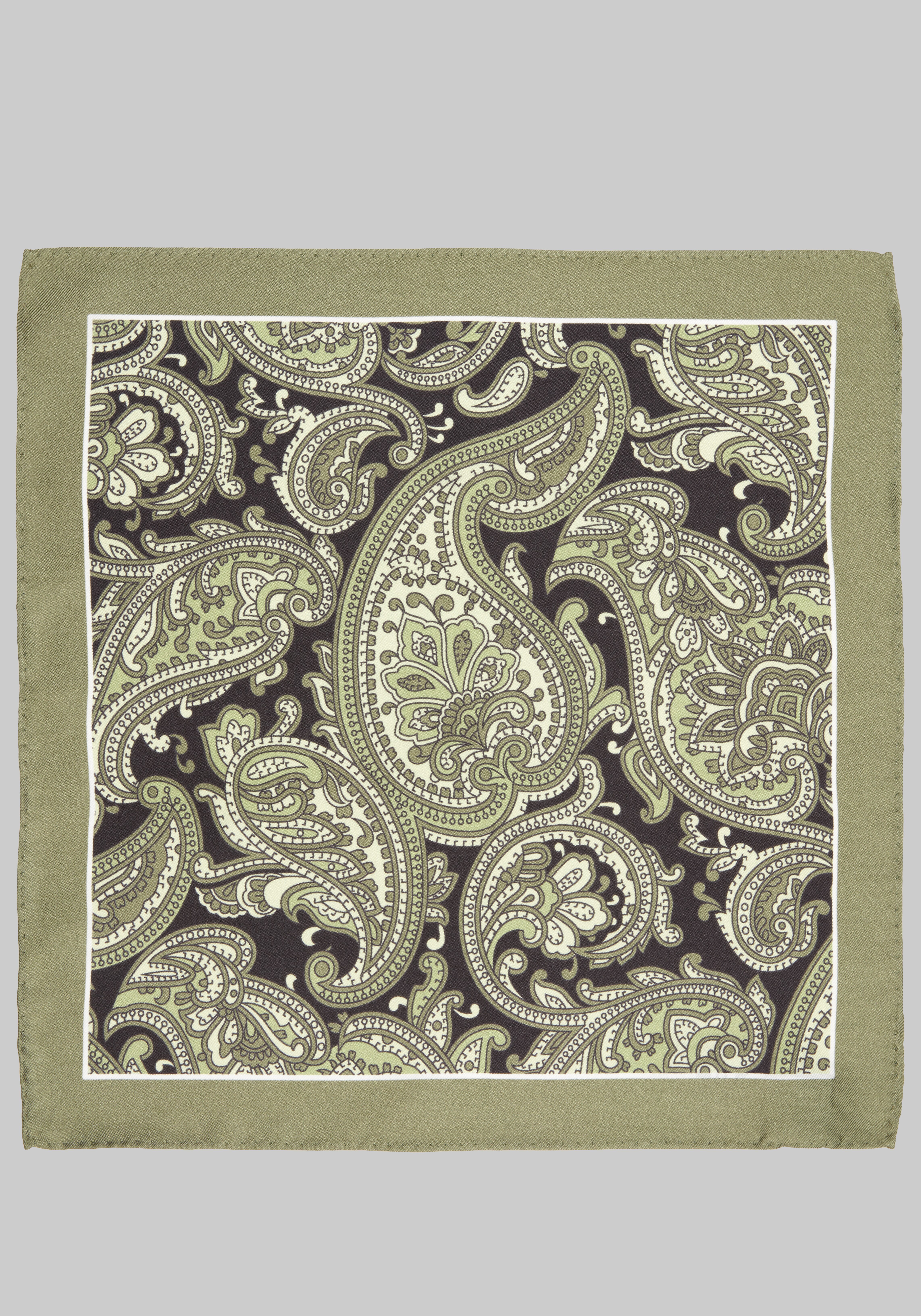 Jos. A. Bank Popping Paisley Silk Pocket Square CLEARANCE