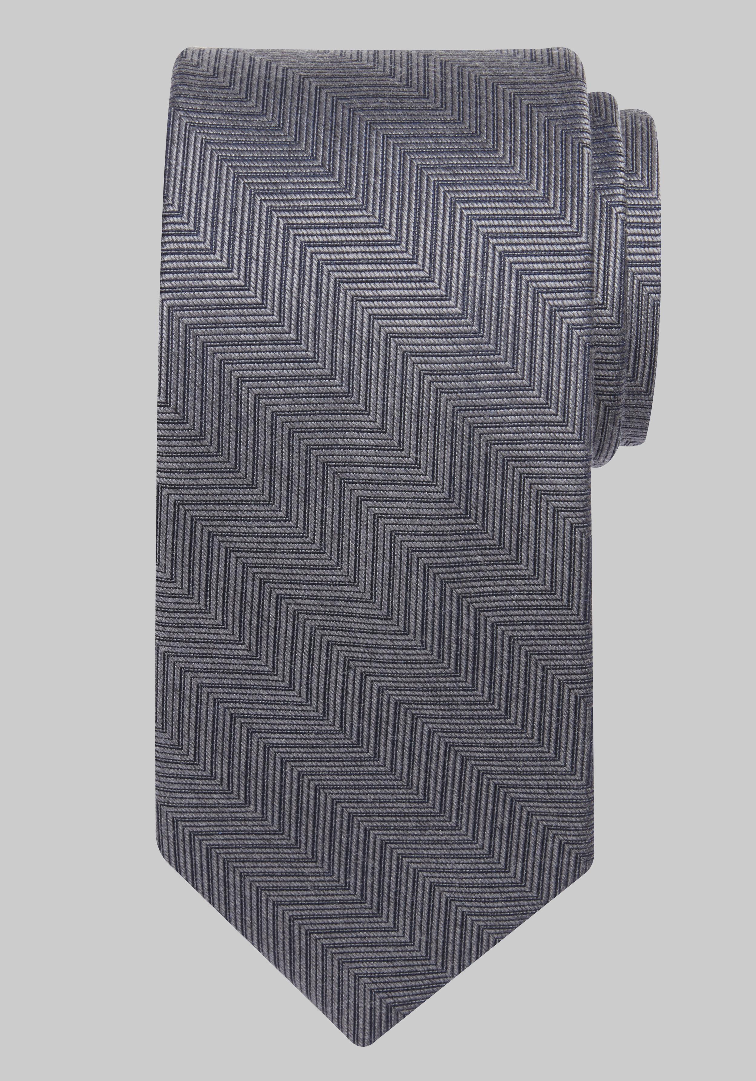 Men's CLEARANCE, Traveler Collection Chevron Stripe Tie CLEARANCE - Jos A Bank