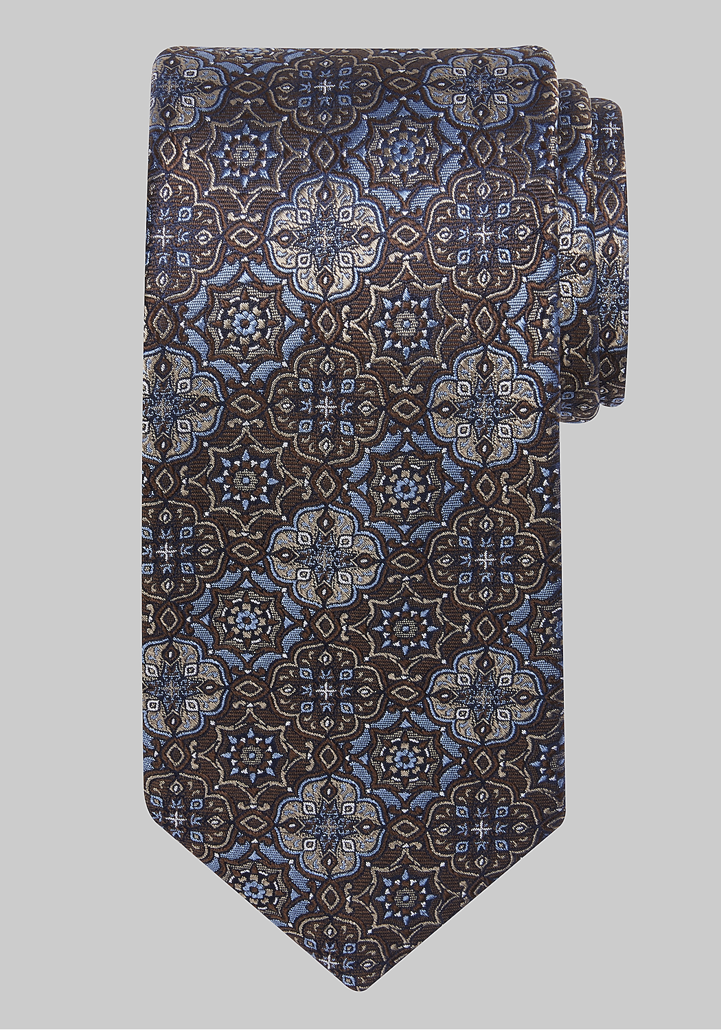 Reserve Collection Interlocked Medallion Tie - Long CLEARANCE