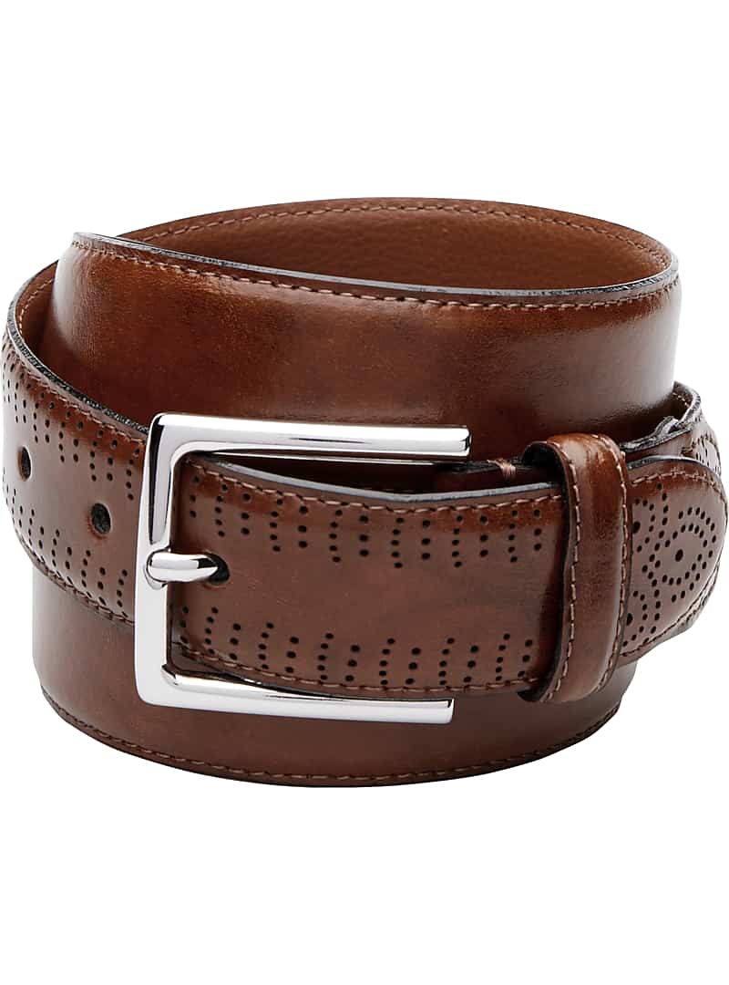Jos. A. Bank Brogued Belt - Gifts for Dad | Jos A Bank