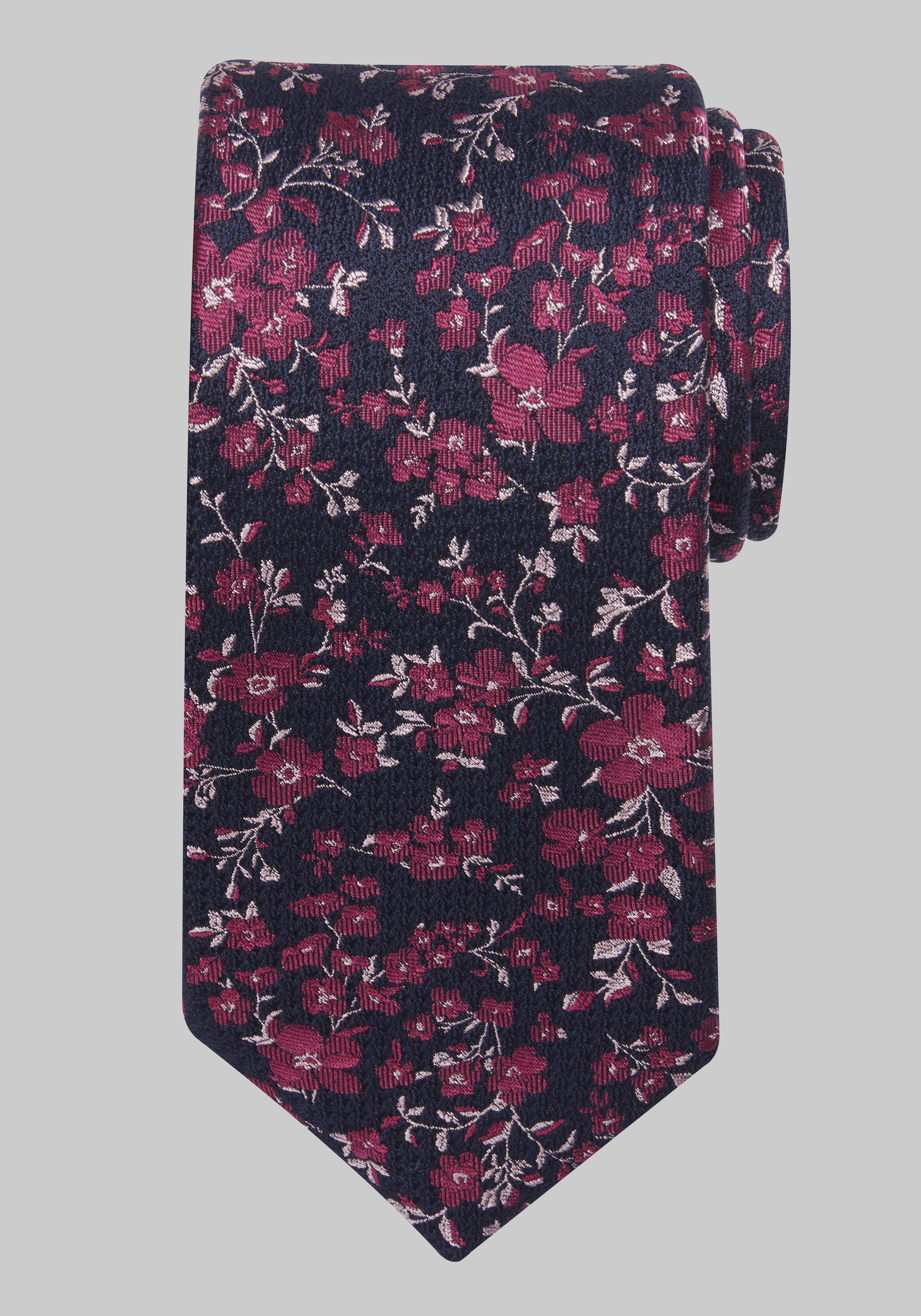 Men's CLEARANCE, Reserve Collection Floral Bouquet Tie - Long CLEARANCE - Jos A Bank