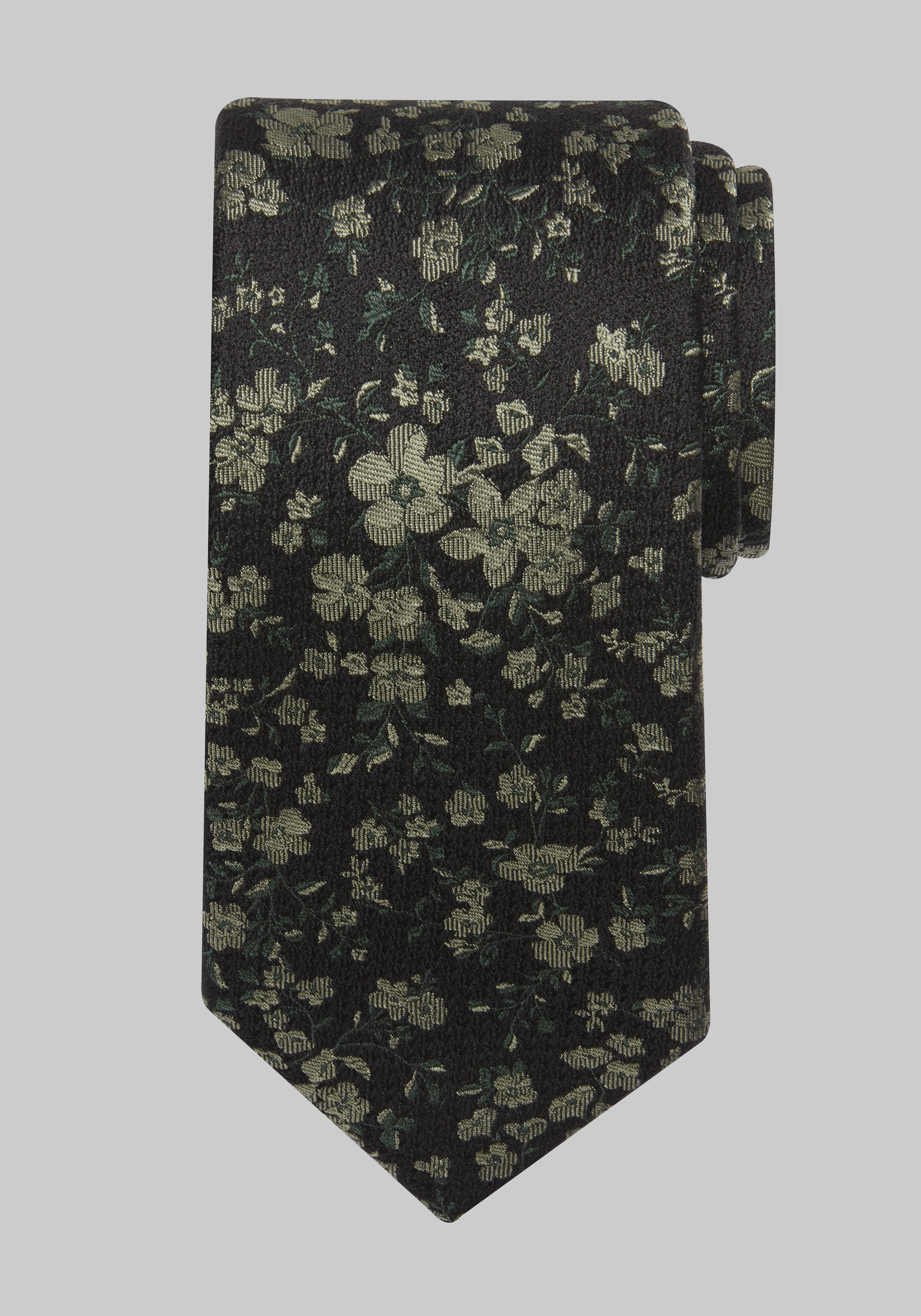 Men's Special Categories, Reserve Collection Floral Bouquet Tie - Long - Jos A Bank