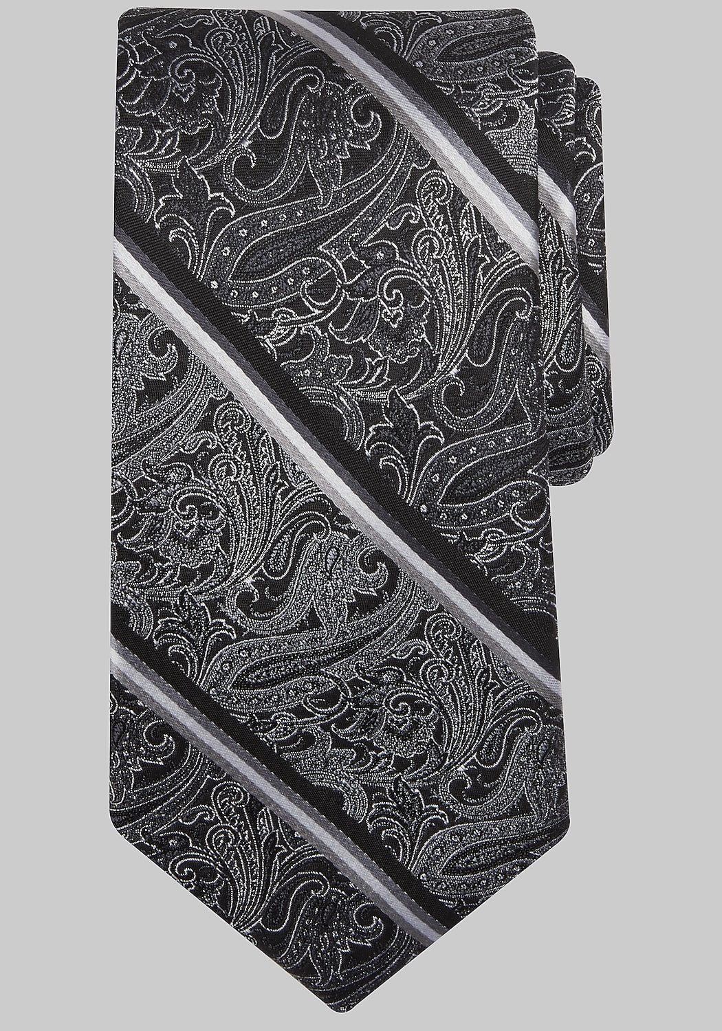 Reserve Collection Paisley Stripe Tie CLEARANCE