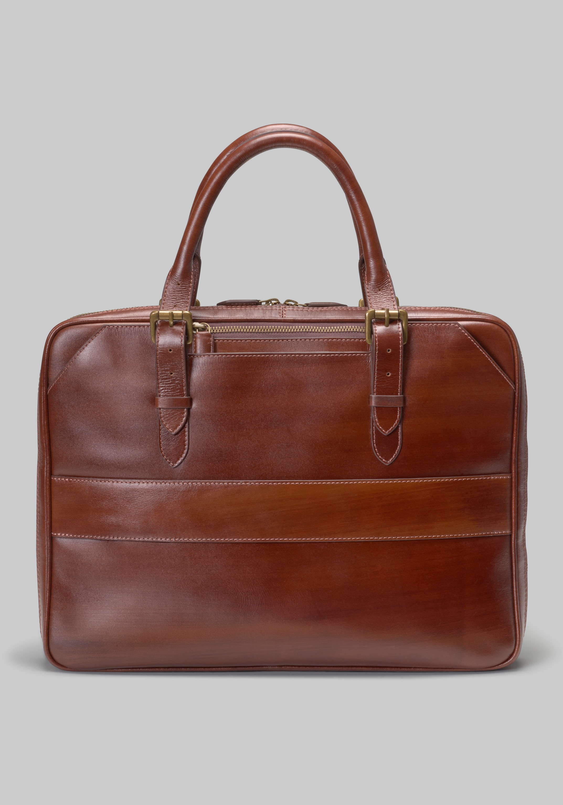 Johnston & Murphy Whitmore Hand-Painted Leather Briefcase