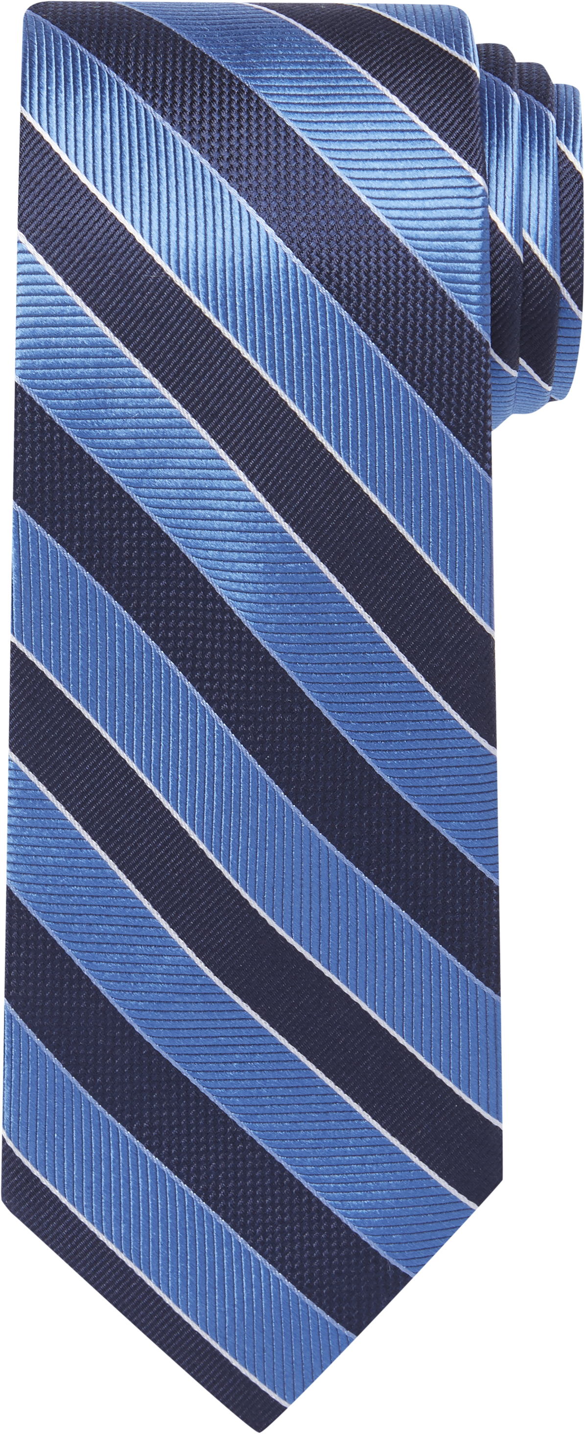 Traveler Collection Stripe Tie - Long - Men's Pink Apparel | Jos A Bank