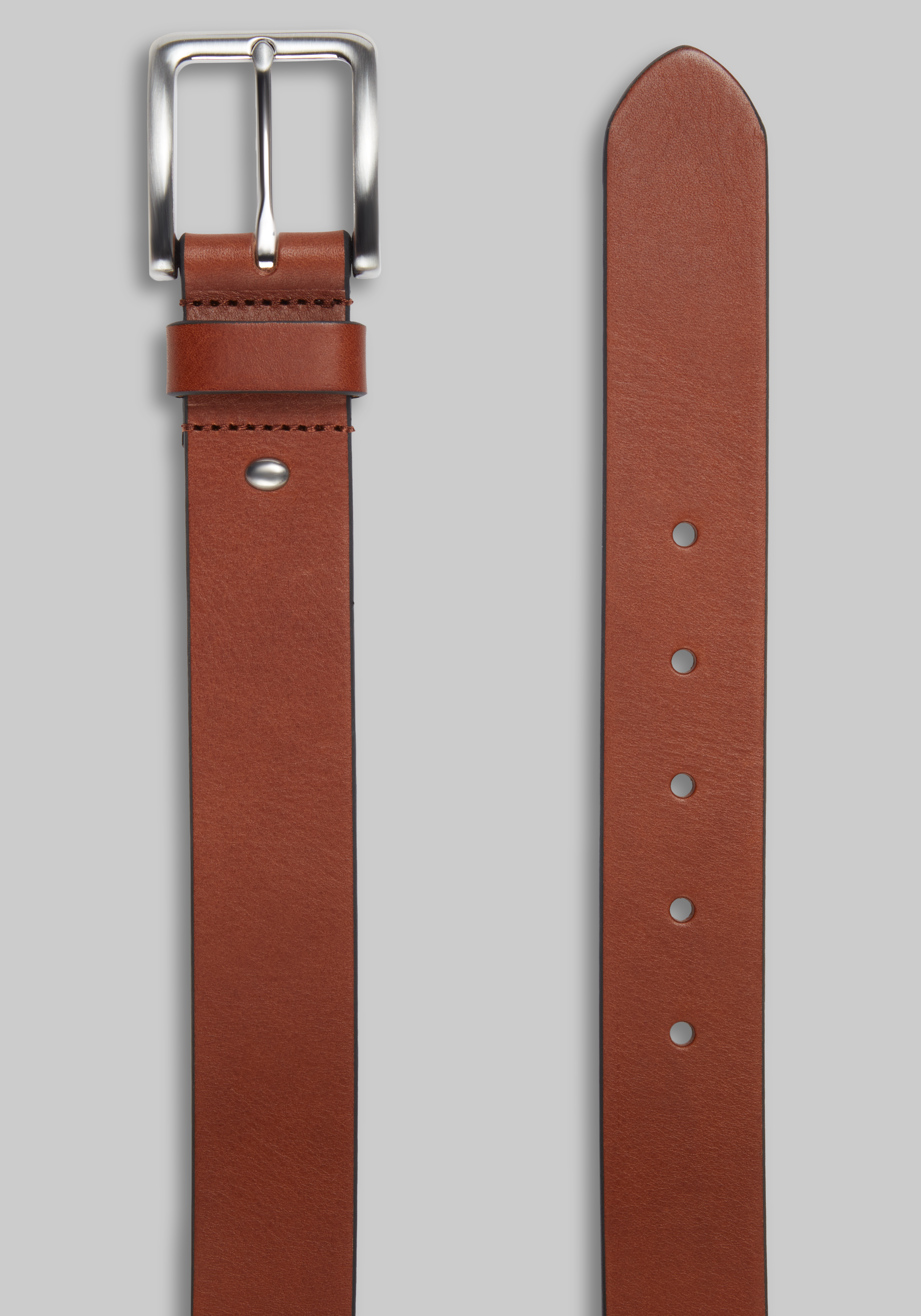 Jos. A. Bank Cut Edge Leather Belt