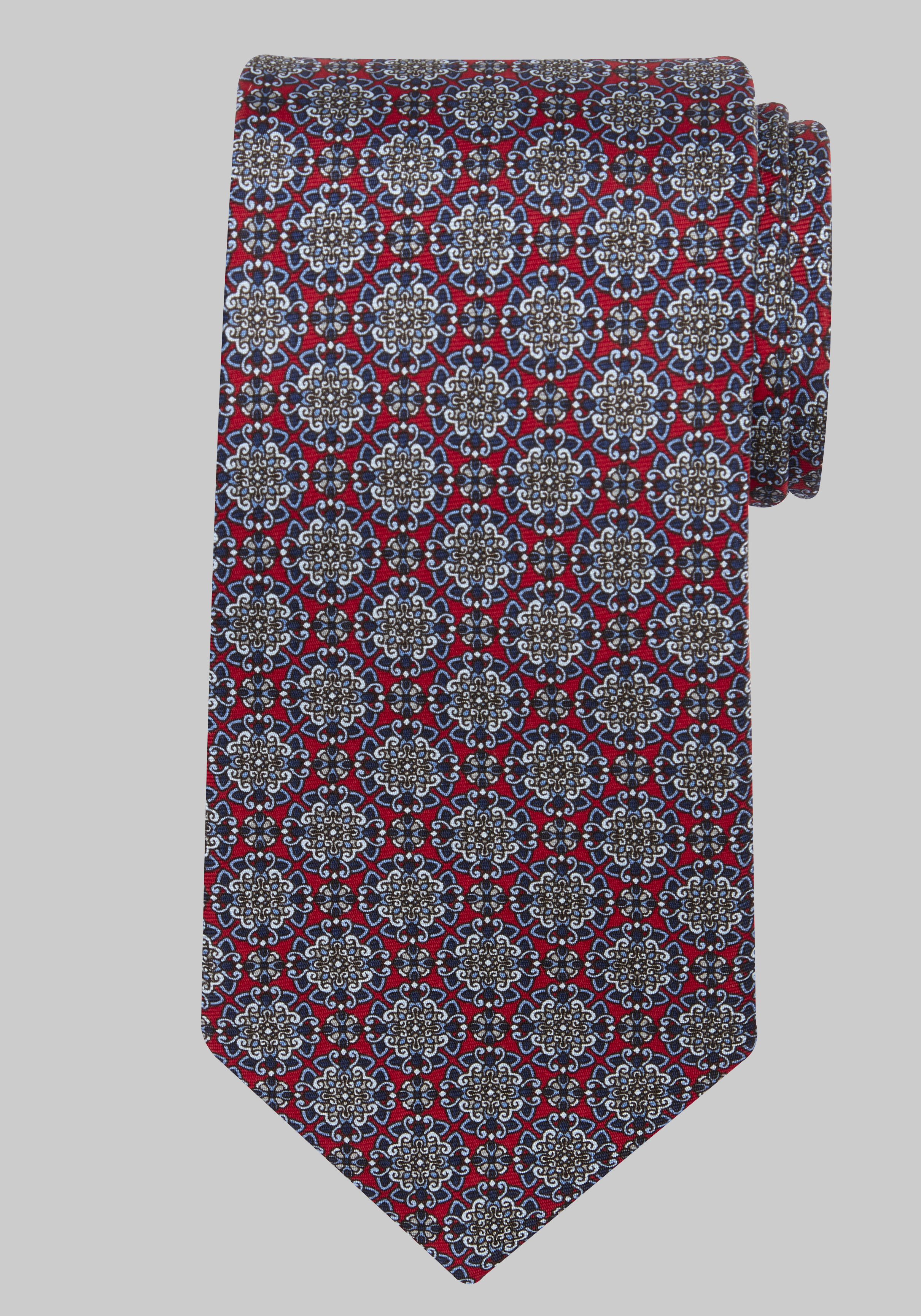 Men's CLEARANCE, Jos. A Bank Geo Medallion Tie CLEARANCE - Jos A Bank