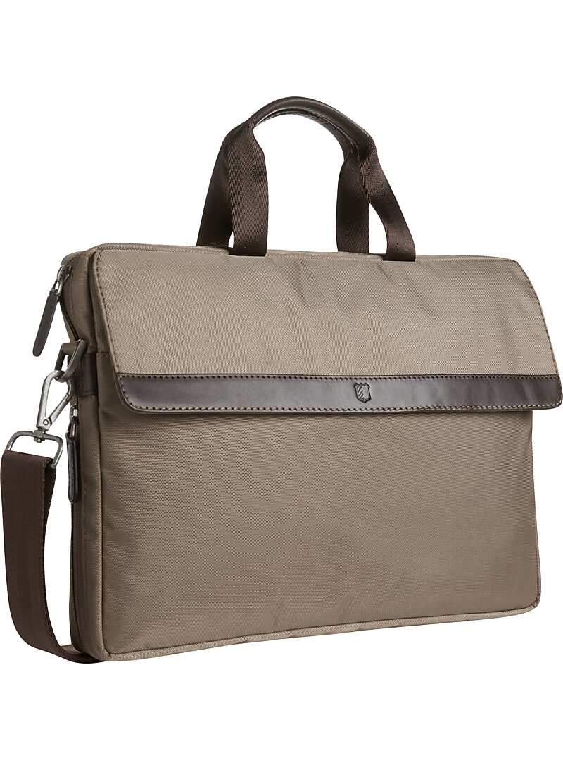 Jos. A. Bank Nylon & Leather Briefcase CLEARANCE All Clearance Jos