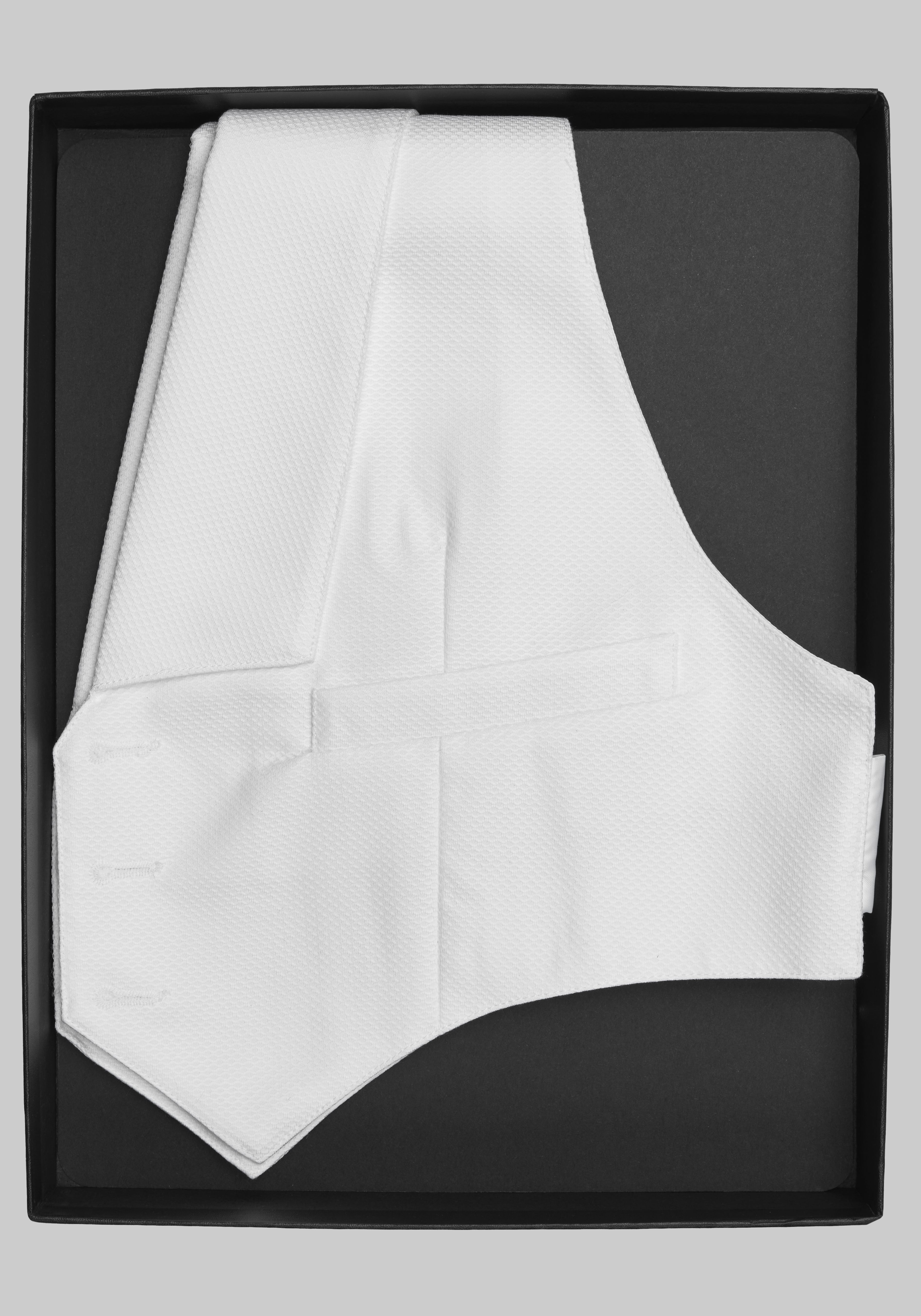 Jos. A. Bank Formal Backless Pique Vest - Big & Tall