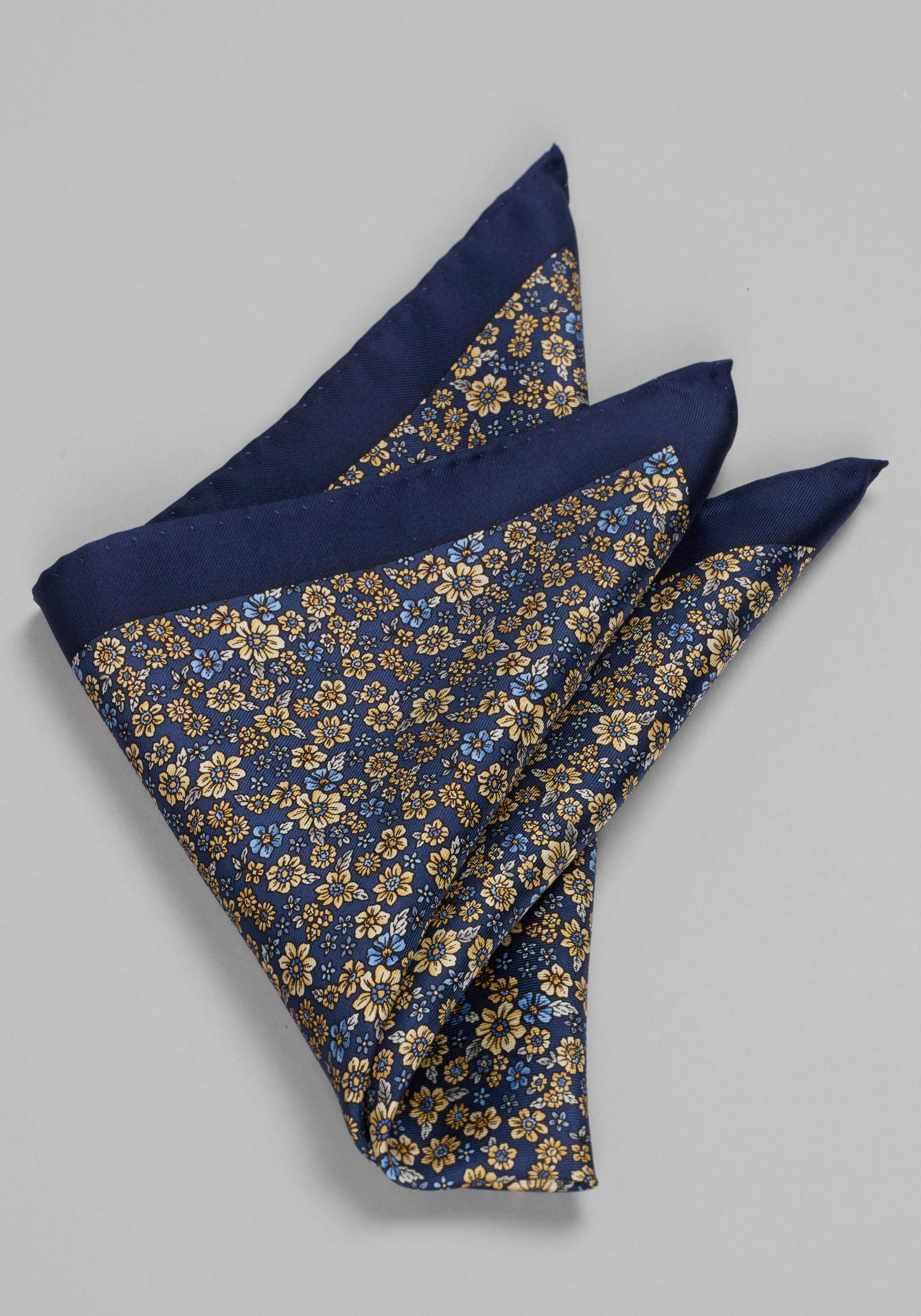 Jos. A. Bank Falling Flowers Pocket Square
