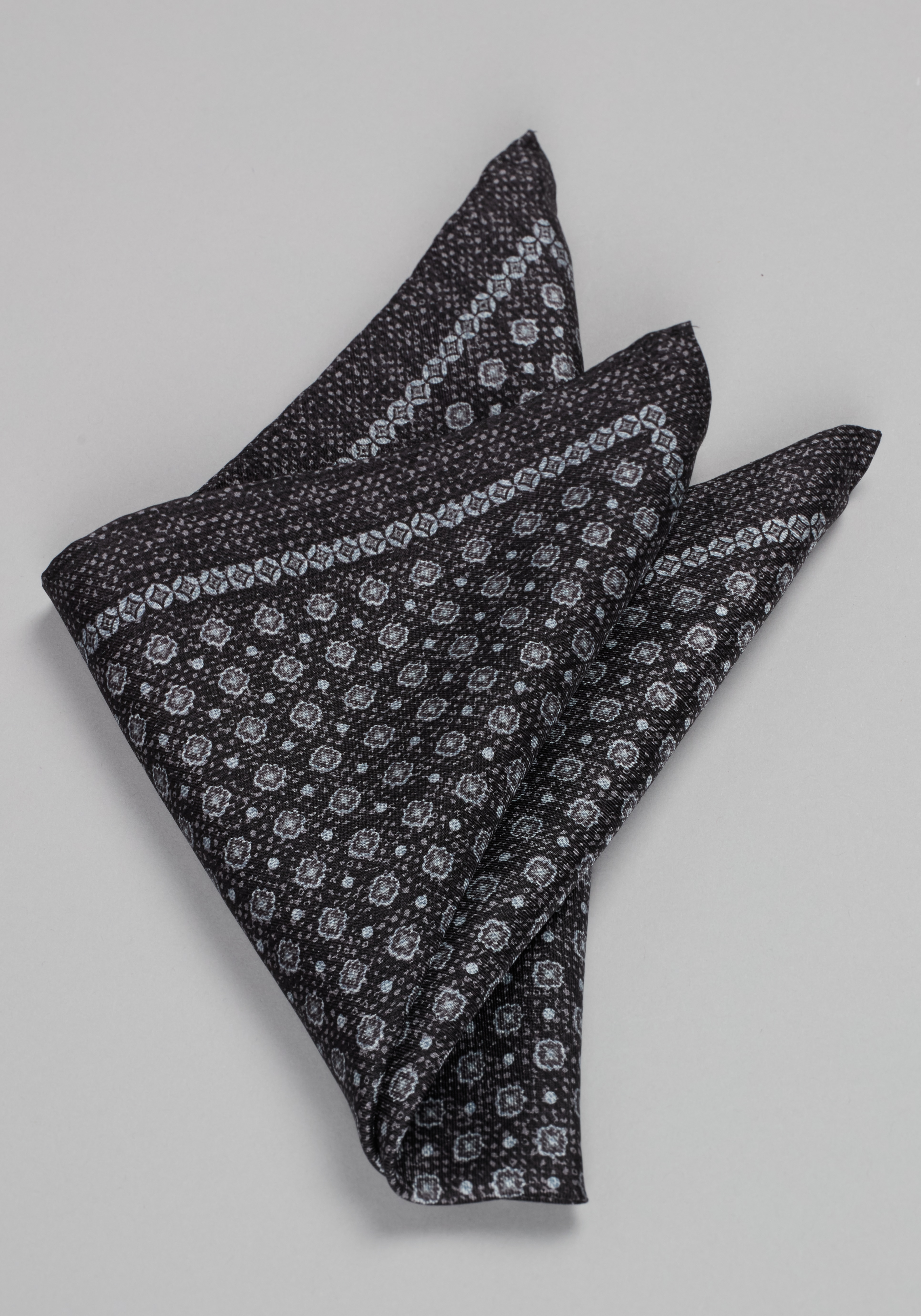 Jos. A. Bank Mini Medallion Pocket Square