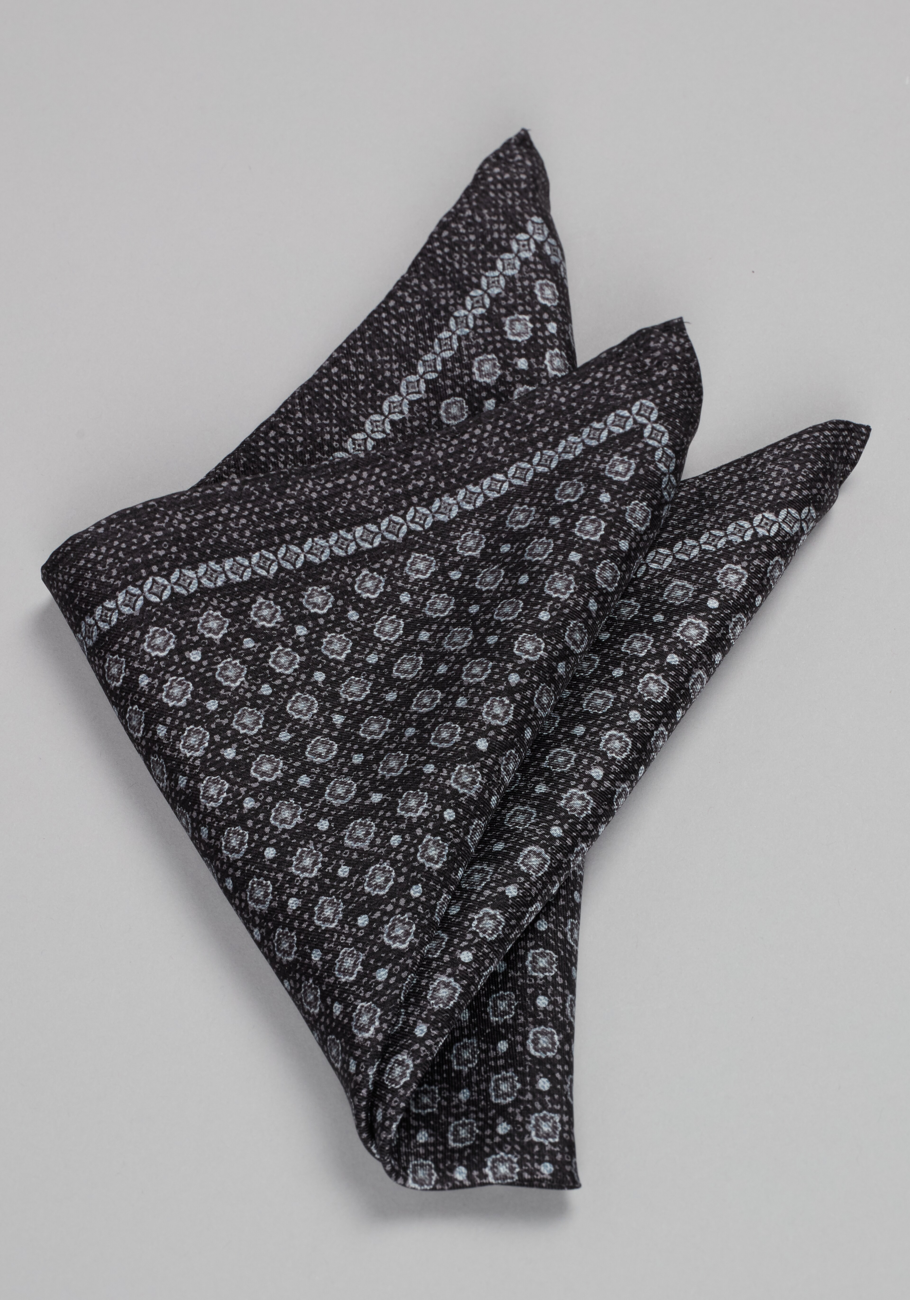 Jos. A. Bank Mini Medallion Pocket Square