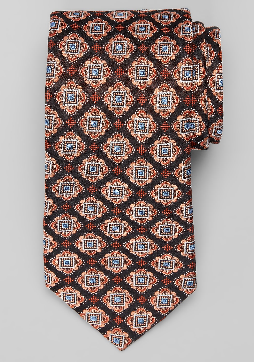 Reserve Collection Octagonal Square Neat Tie - Big & Tall