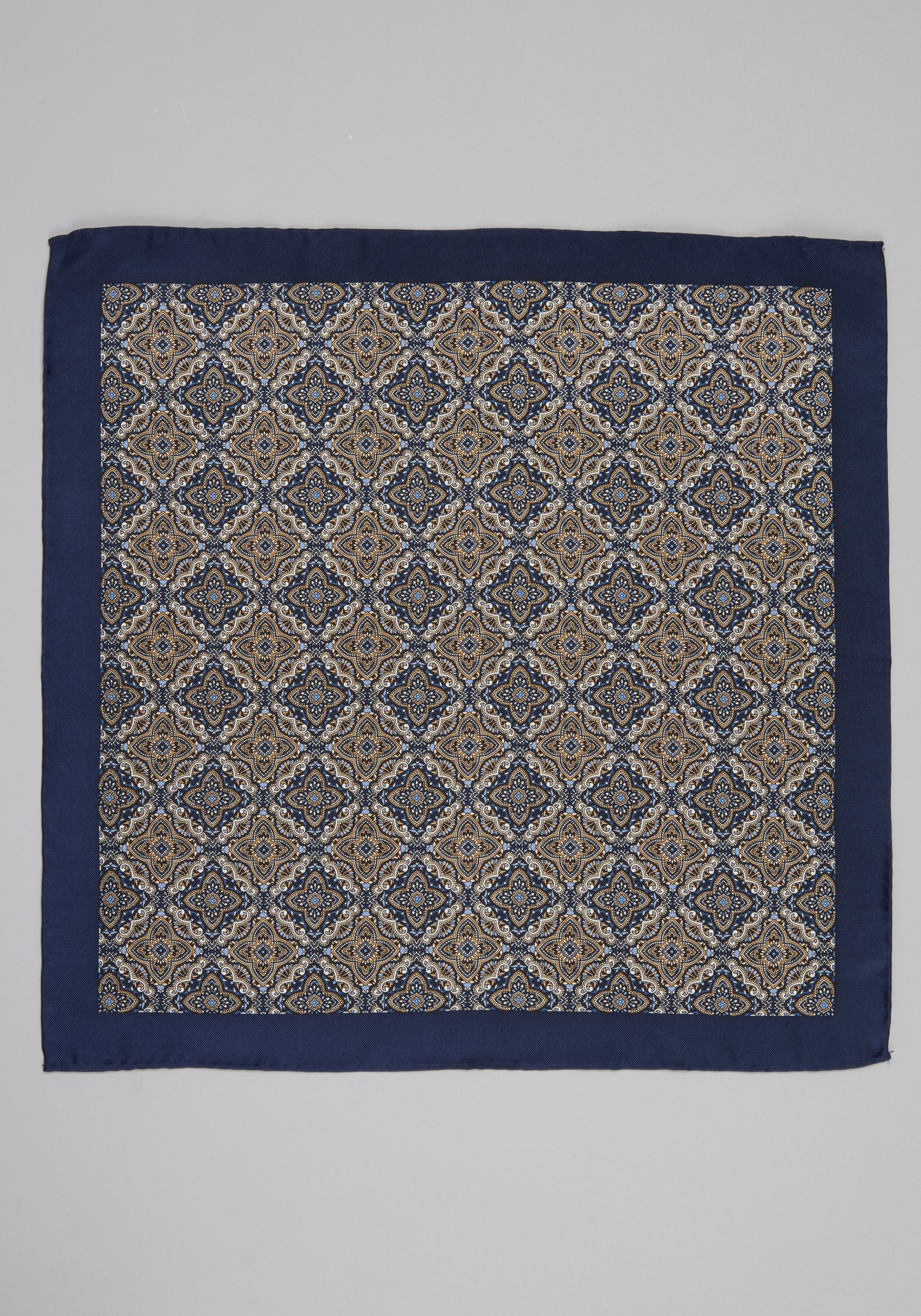 Intricate Medallion Pocket Square