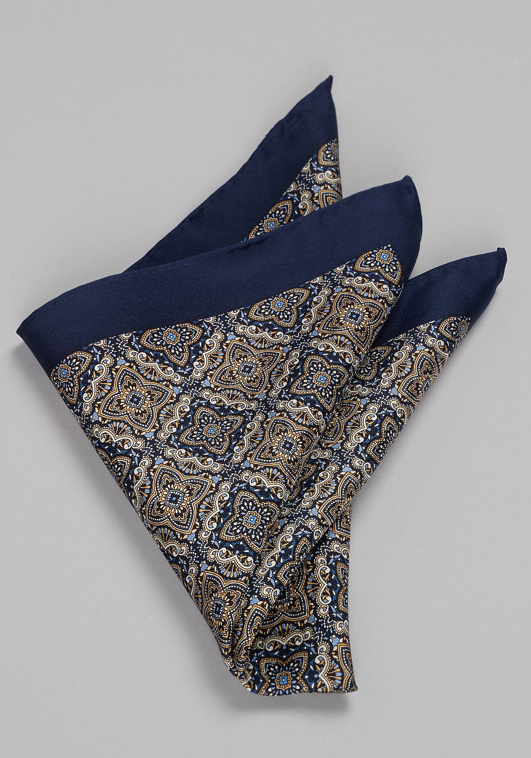 Intricate Medallion Pocket Square