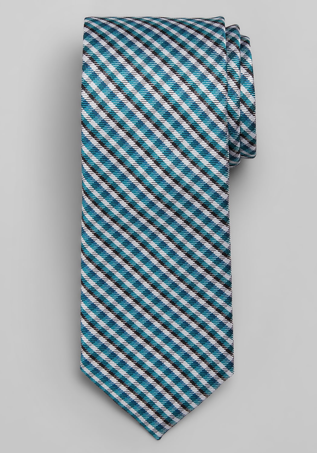 Joseph A. Bank Check Narrow Tie