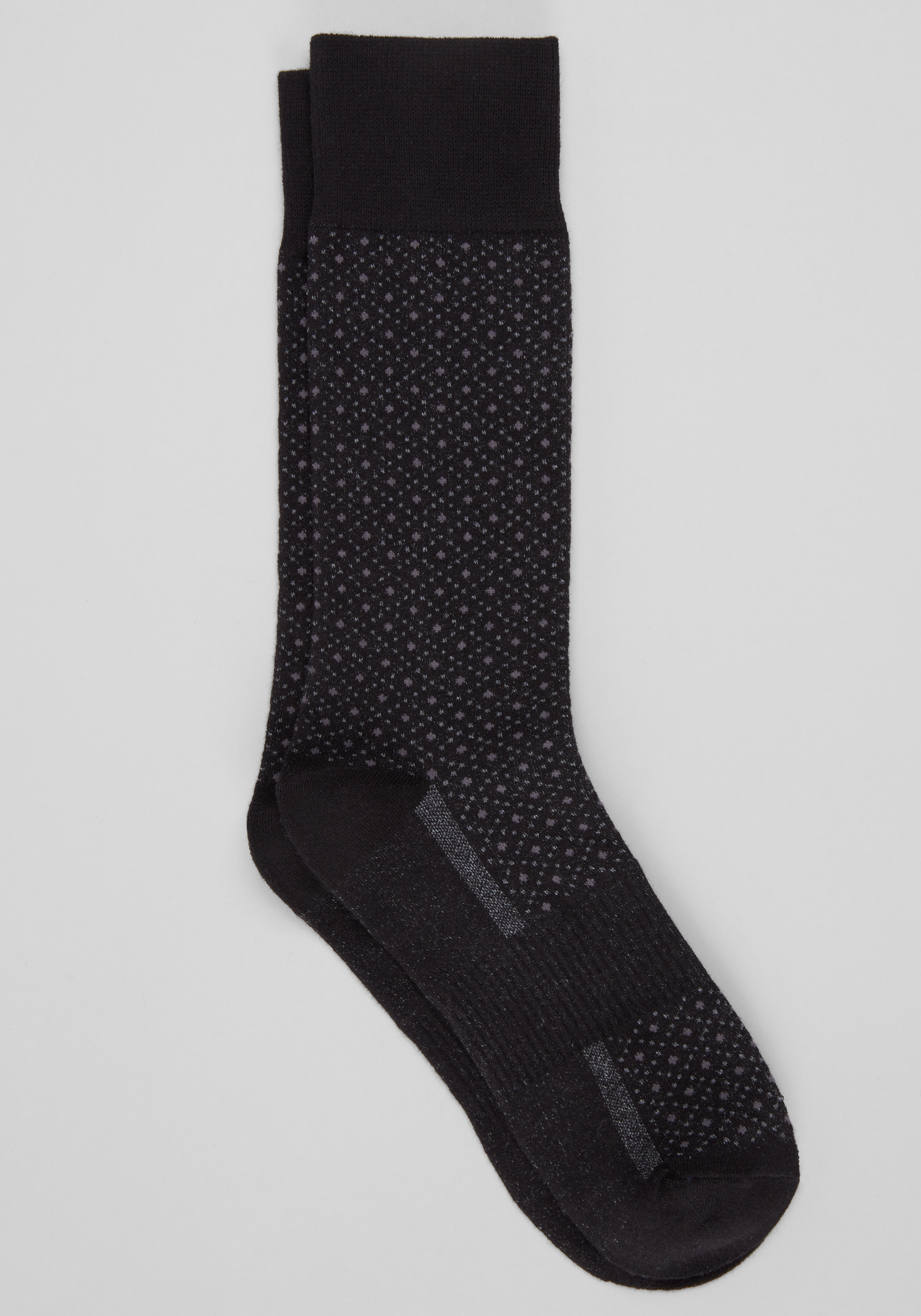 Men's New!, Traveler&reg; COOL<i>MOTION</i> Diamond Text Socks - Jos A Bank