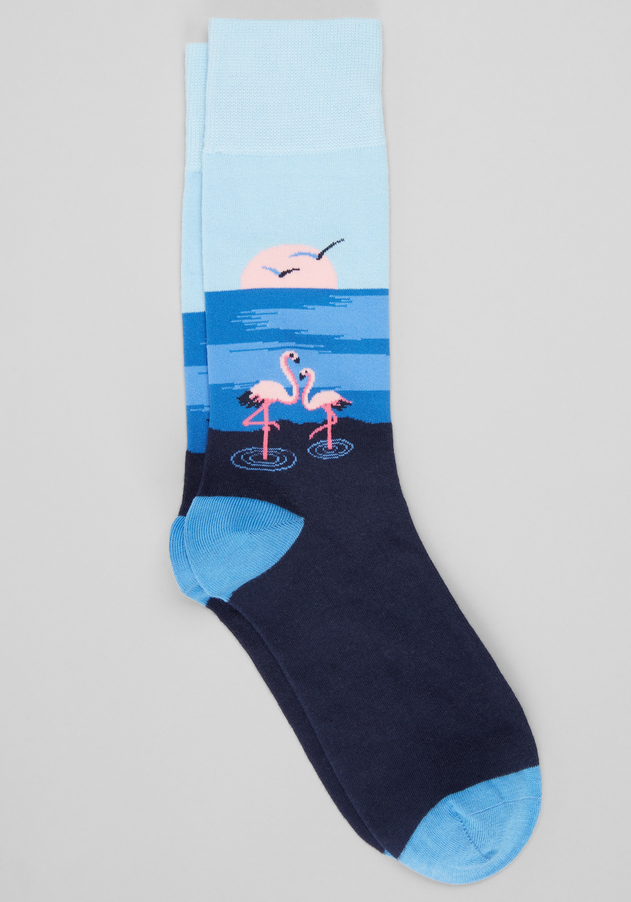Men's New!, Jos. A. Bank Flamingo Socks - Jos A Bank