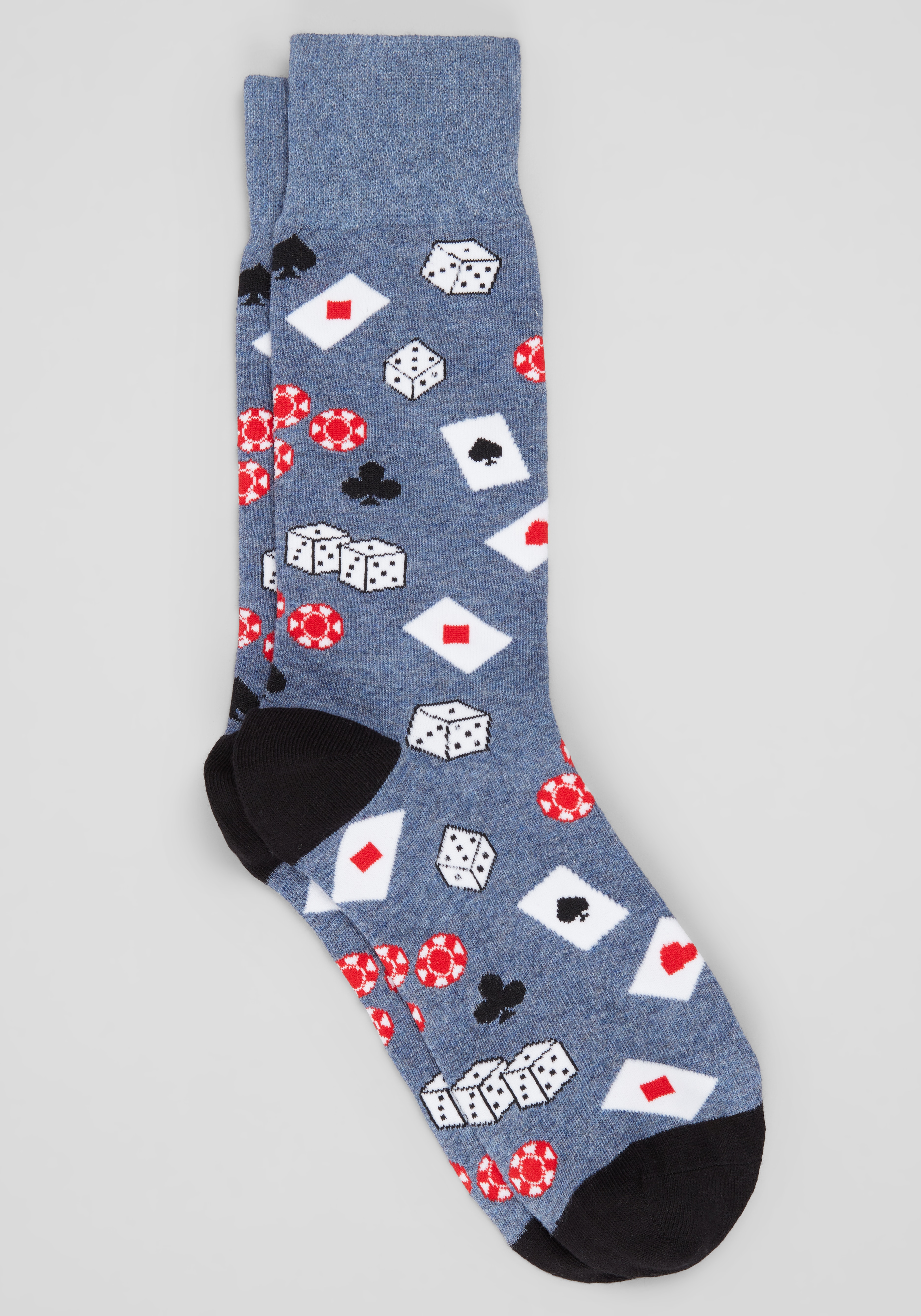 Men's New!, Jos. A. Bank Gambling Socks - Jos A Bank