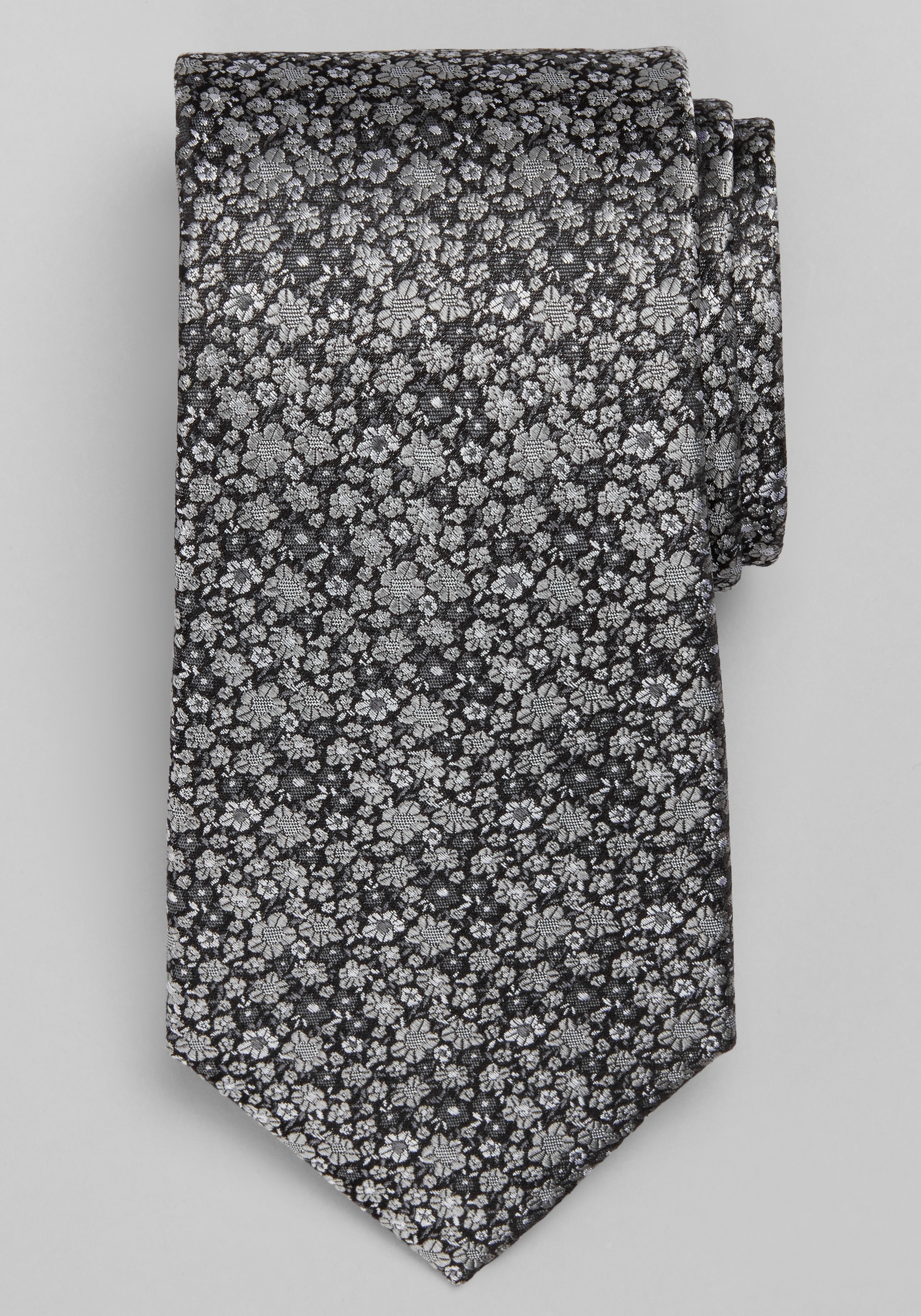 Men's Accessories, Reserve Collection Mini Floral Tie - Jos A Bank