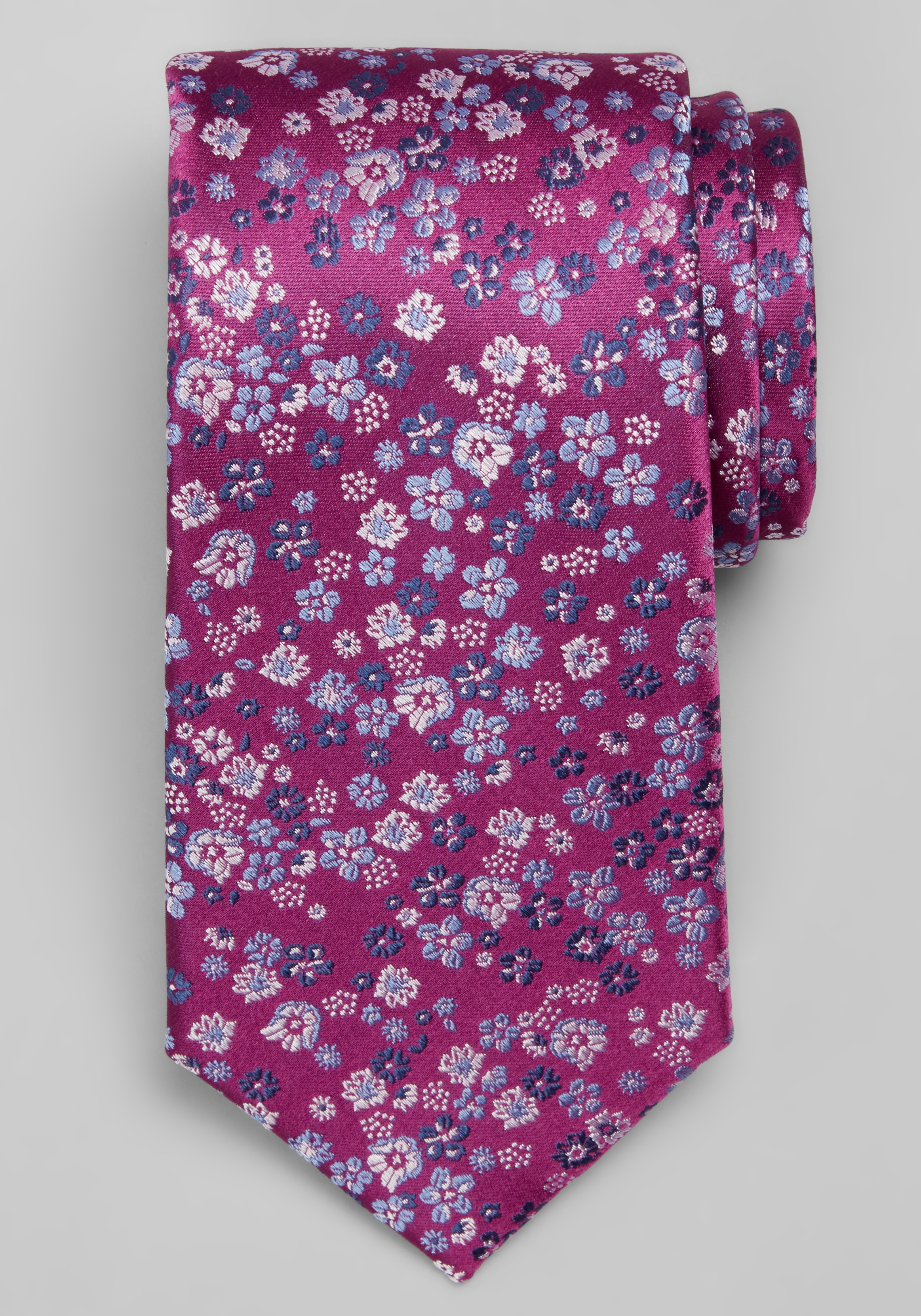 Men's New!, Reserve Collection Scattered Floral Tie - Jos A Bank