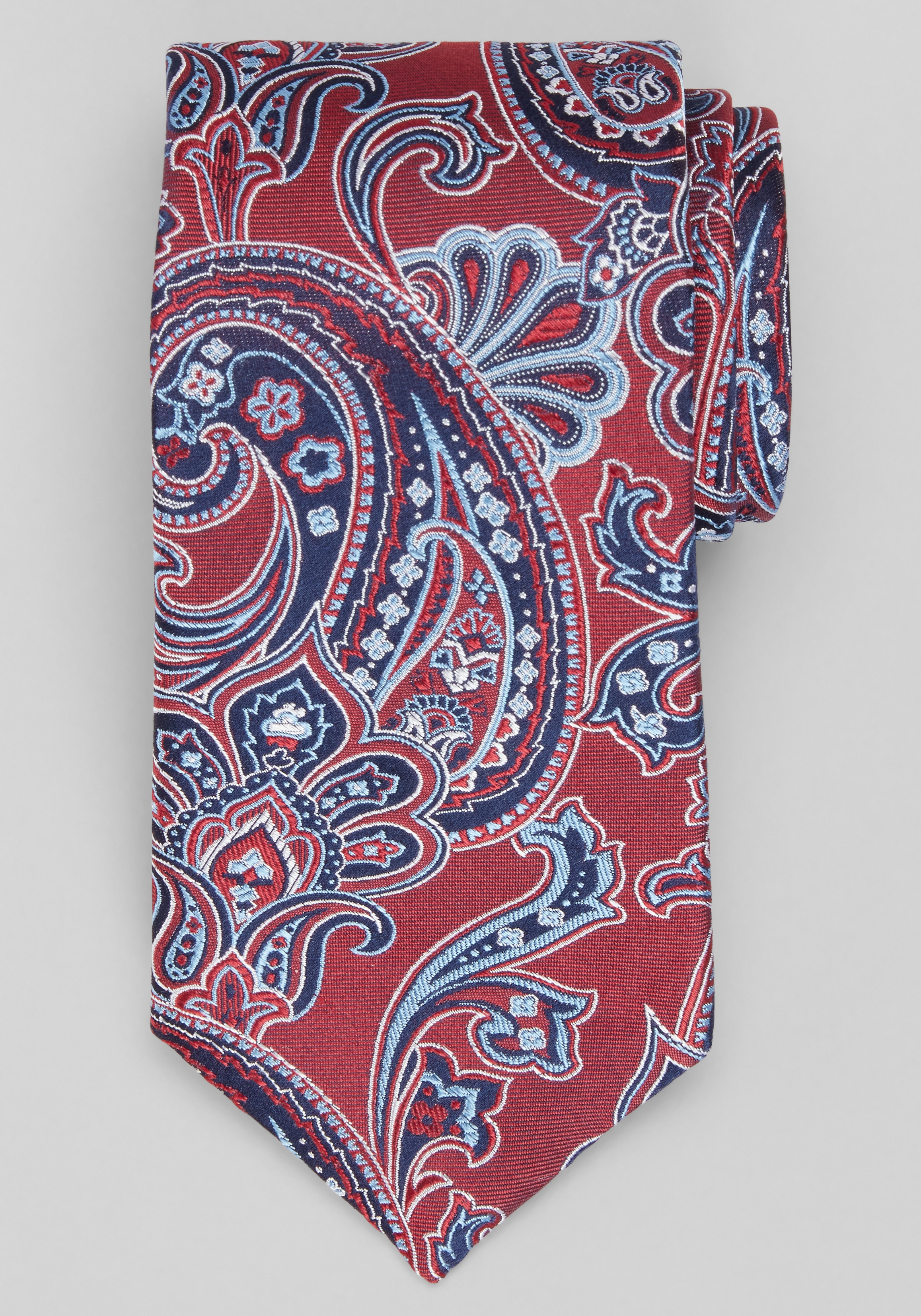 Men's Accessories, Reserve Collection Ultra Paisley Tie - Big & Tall - Jos A Bank