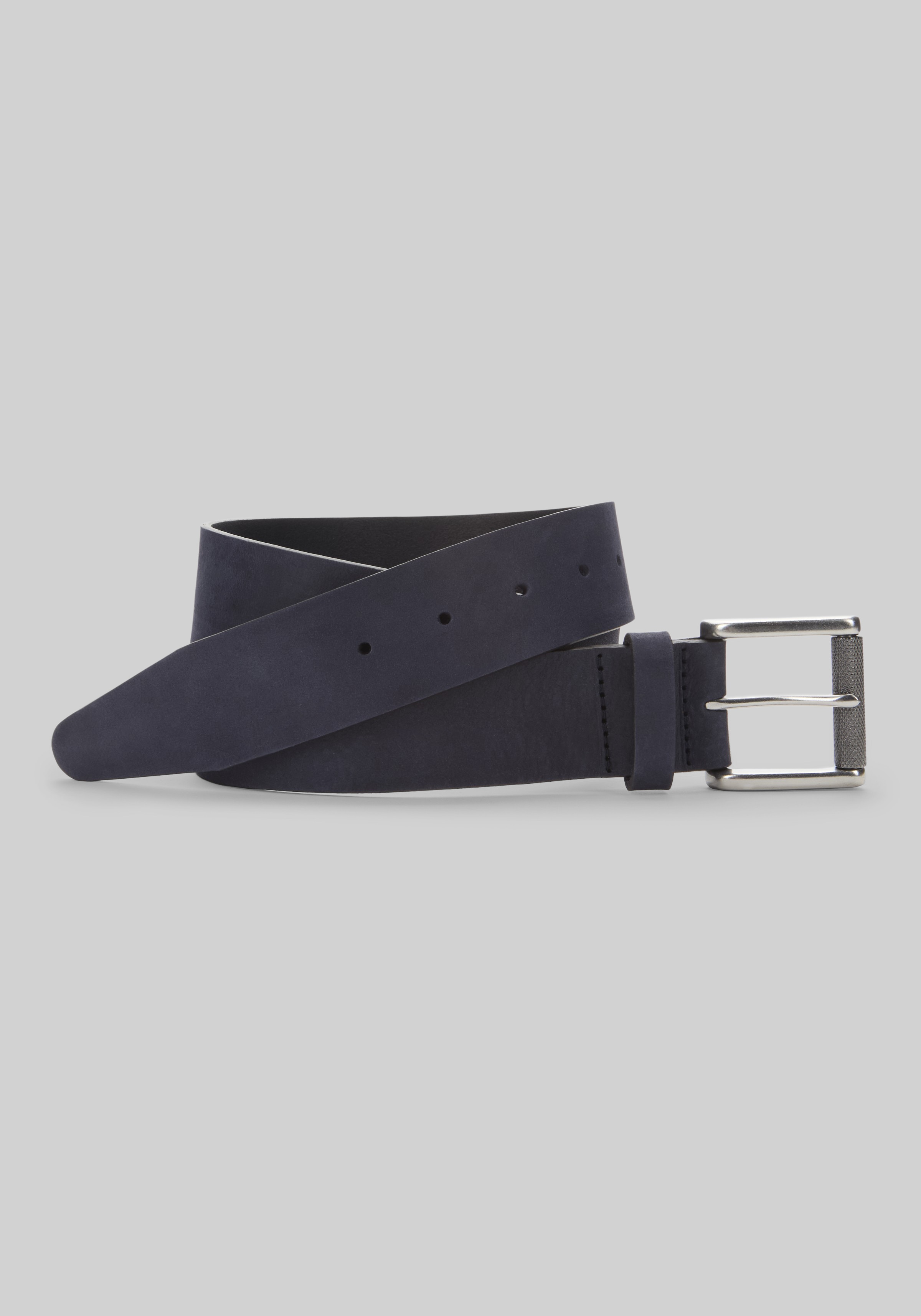 Men's Accessories, Johnston & Murphy Nubuck Roller Buckle Belt - Jos A Bank