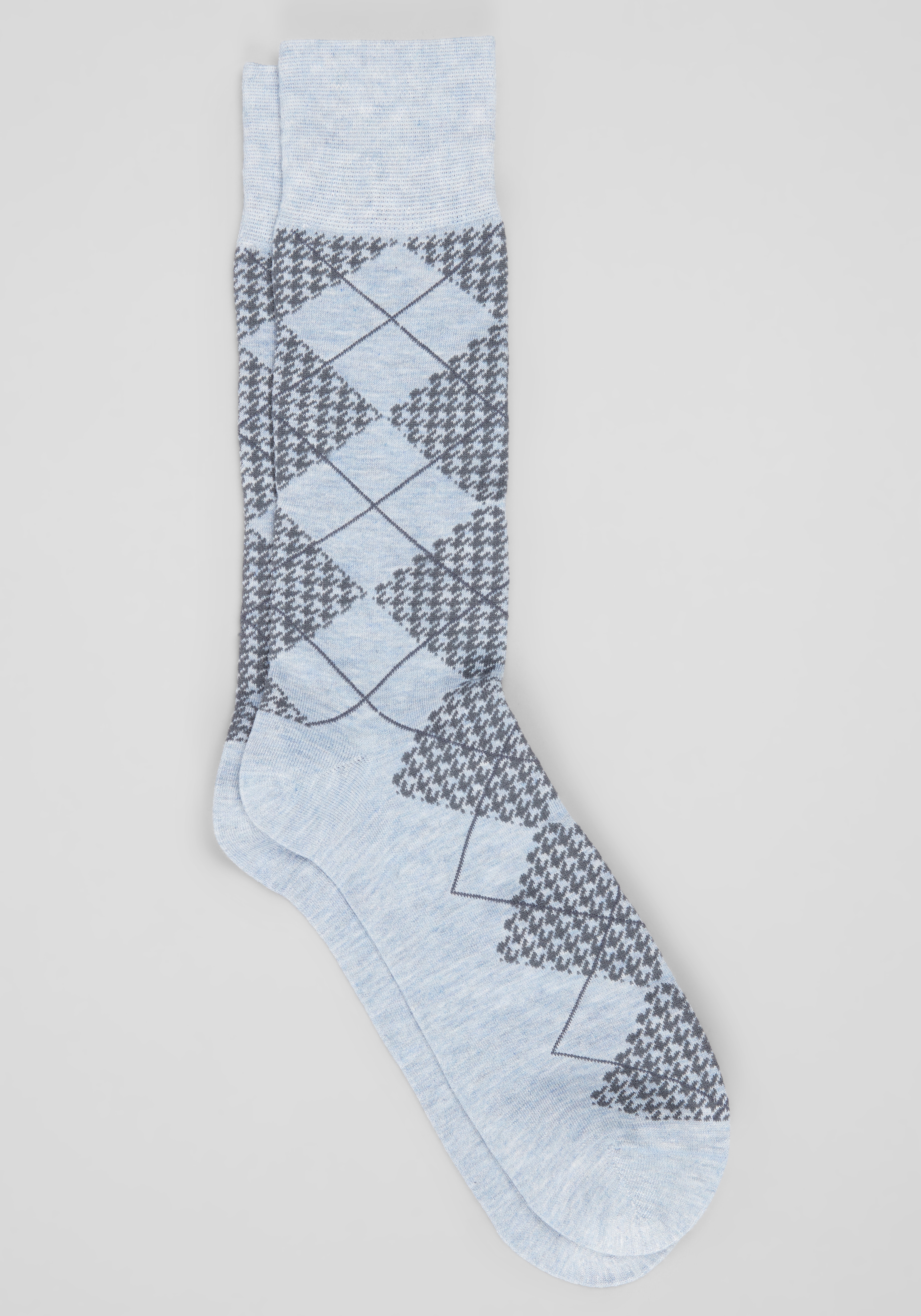 Jos. A. Bank Houndstooth Argyle Socks, 1-Pair