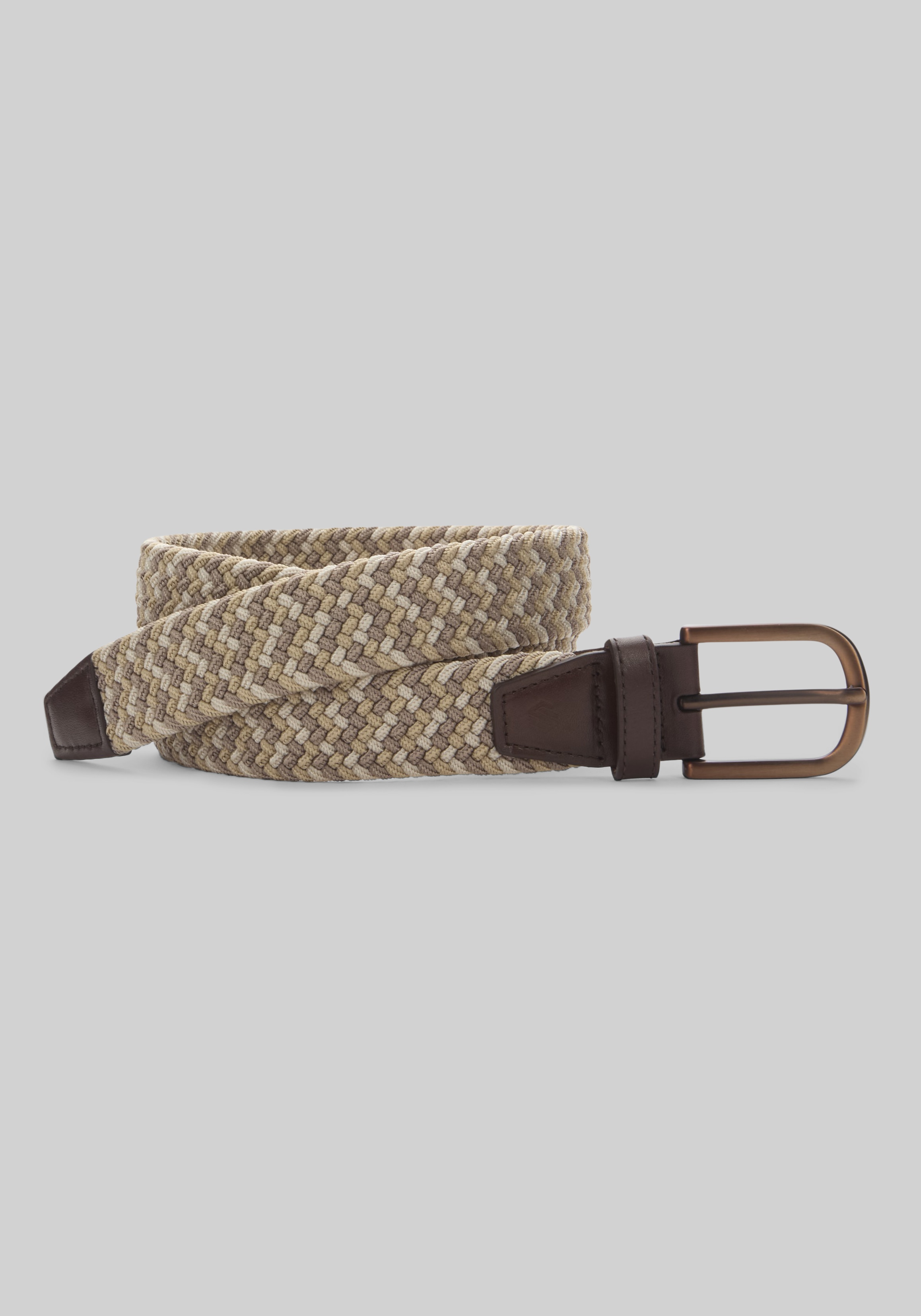 Men's Sale & Clearance, Johnston & Murphy Woven Stretch Knit Belt - Long - Jos A Bank