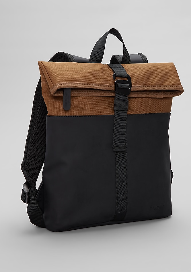 backpacks leather women's Women Black Travel Backpack Rucksack Faux-Leather Bag