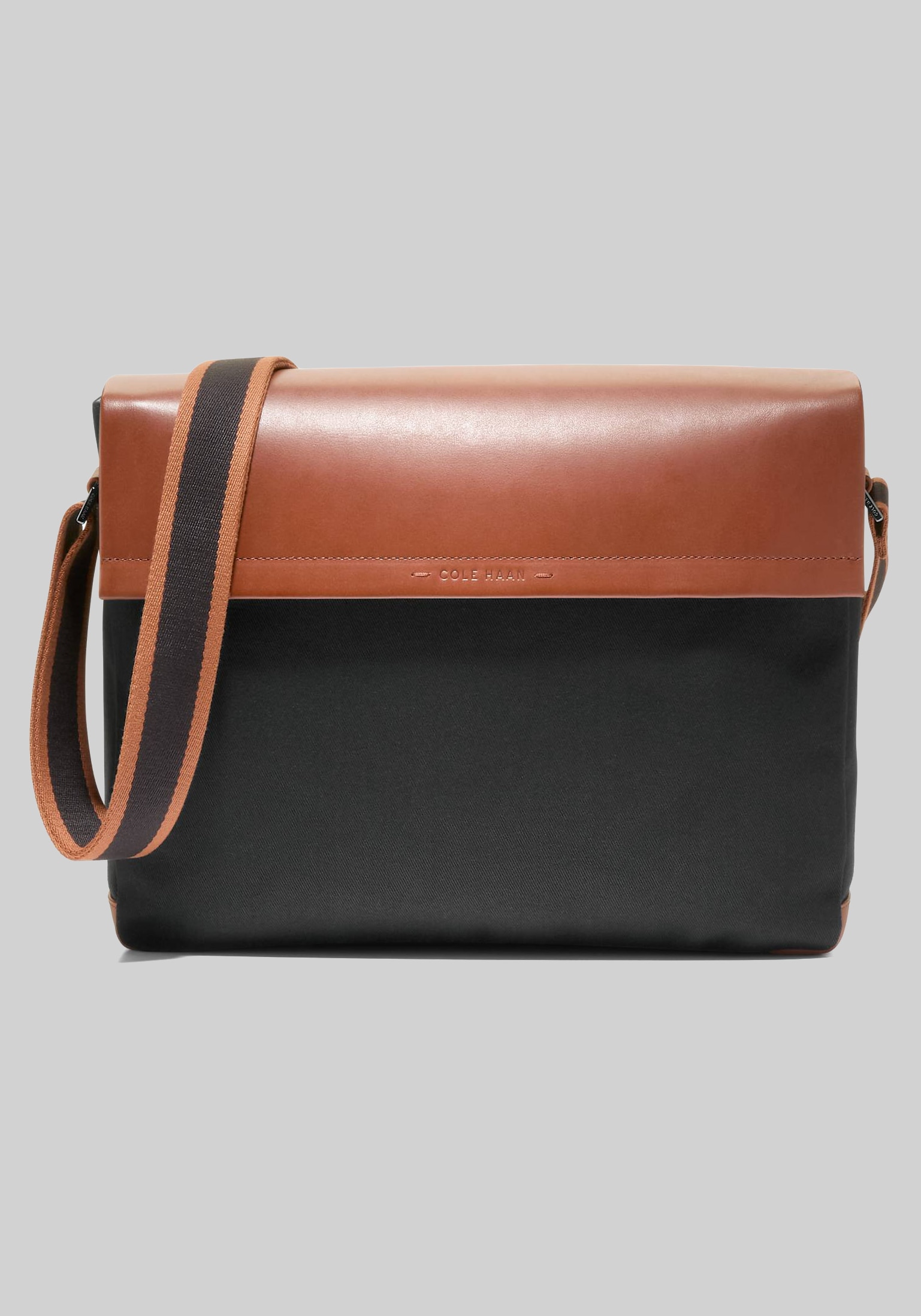 Men's Accessories, Cole Haan Judson Brushed Twill Messenger Bag - Jos A Bank